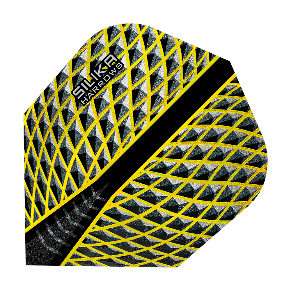 Harrows Silika Yellow No6 Flights Harrows Silika Yellow No6 Flights