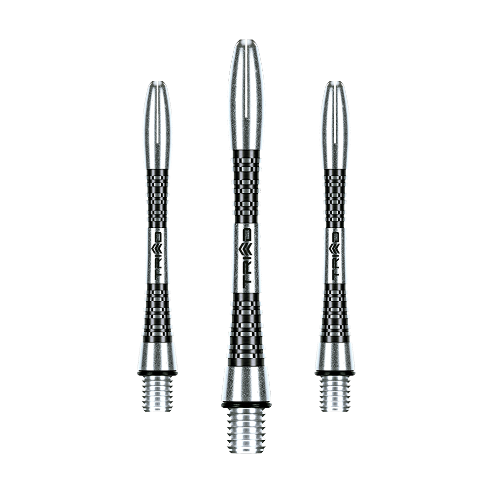 Winmau Triad Aluminium Shafts - Schwarz Winmau Triad Aluminium Shafts - Schwarz