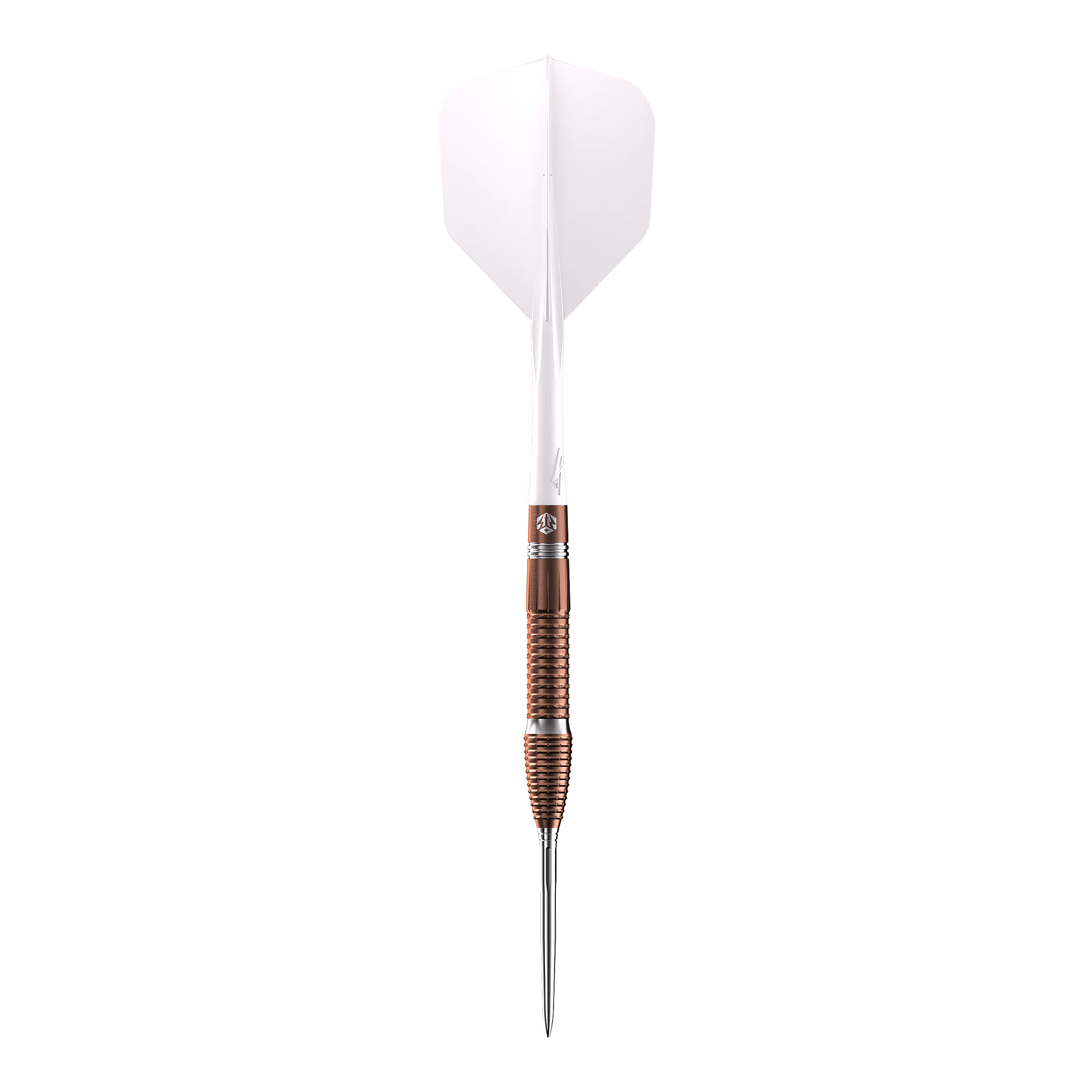 Caliburn Big Cats Lion Steeldarts Zu sehen ist ein einzelner Steeldart aus der Caliburn Big Cats Lion Serie. Die Struktur und Details des Darts sind klar zu erkennen.