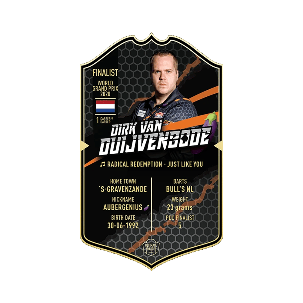 Ultimate Darts Card - Dirk Van Duijvenbode