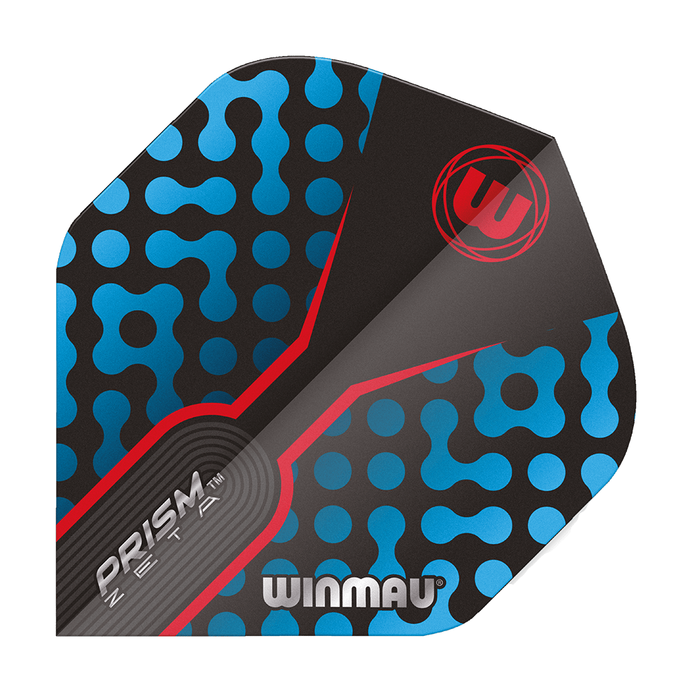 Winmau Prism Zeta BlueRed Standard Flights