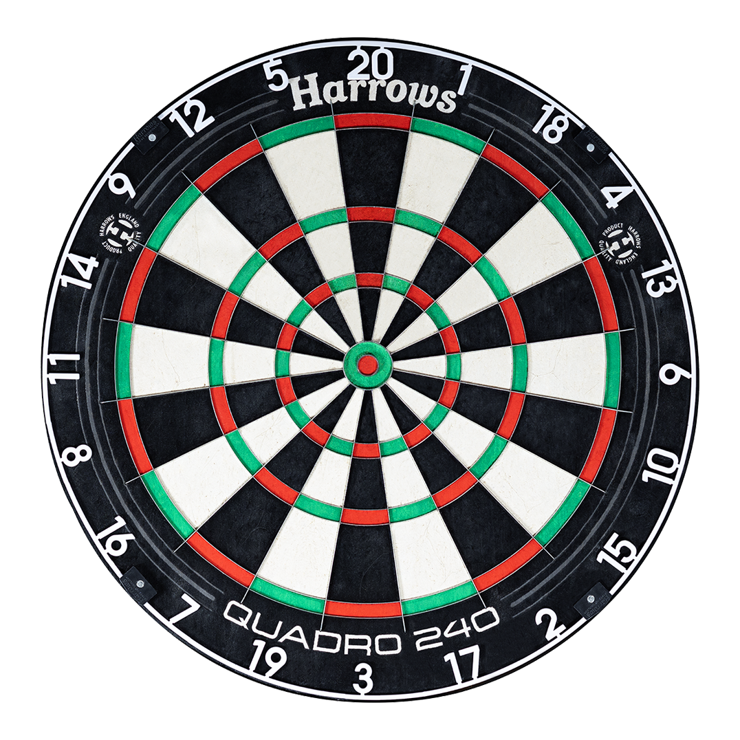 Harrows Quadro 240 Steeldartboard Harrows Quadro 240 Steeldartboard