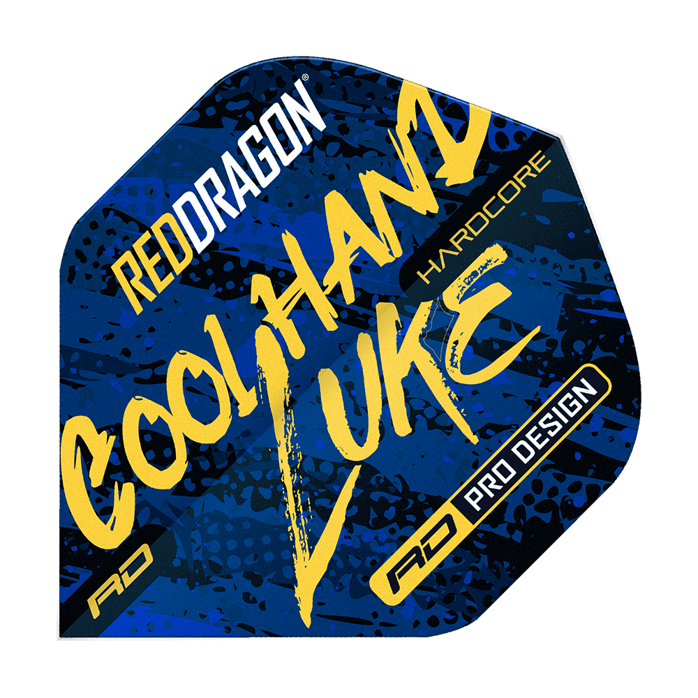 Red Dragon Hardcore Luke Humphries Signature Blue Standard Flights