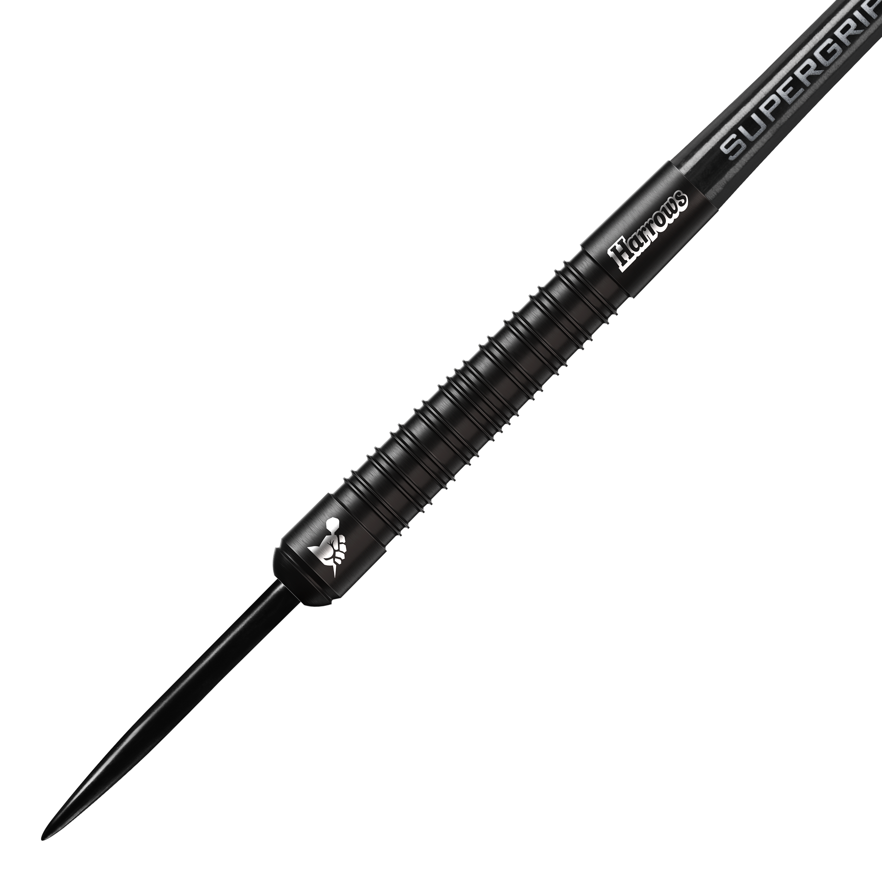 Harrows Supergrip Black-Edition Steeldarts