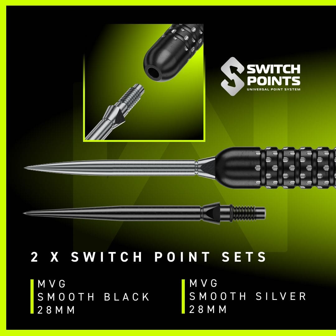 Winmau Michael Van Gerwen W-MAX Switch Point Steeldarts