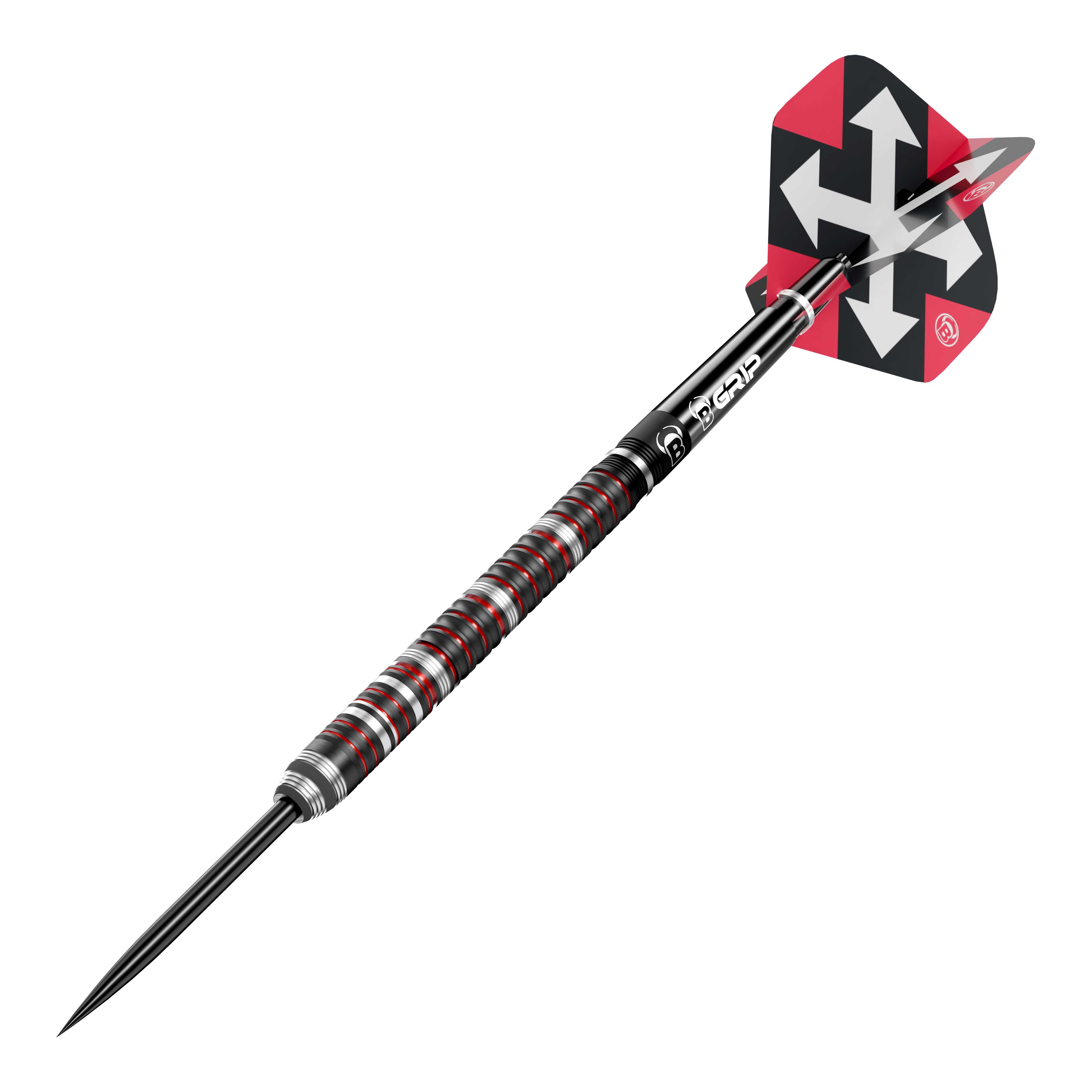Das Bild zeigt die Bulls Sixty S2 Steeldarts. Die Darts sind für präzises Werfen beim Dartspiel entworfen.