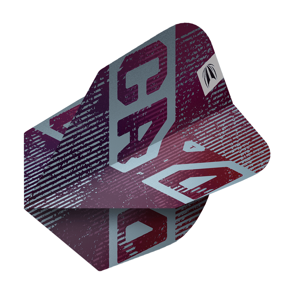 Target Pro Ultra Cryo No6 Flights - 3 Sets Target Pro Ultra Cryo No6 Flights - 3 Sets in Nahaufnahme. Das Bild zeigt das Design und die Farben der Dart Flights.