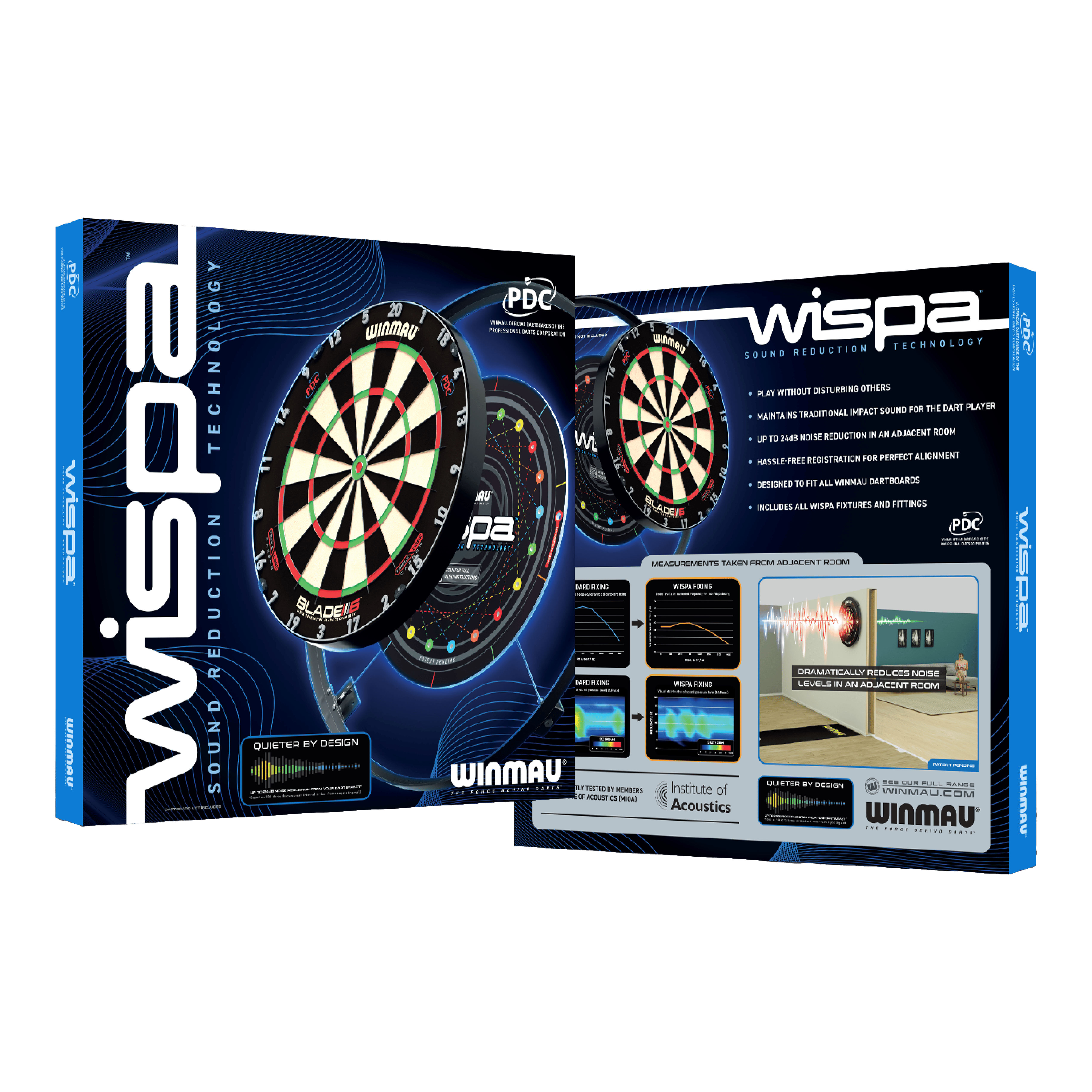 Winmau Wispa Schallschutz System