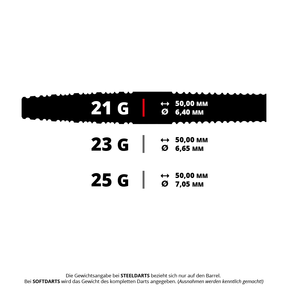 Das Bild zeigt einen Steeldart namens Mission Cam Crabtree Natural mit einem Gewicht von 21 Gramm. Der Dart liegt auf einer hellen Fläche.