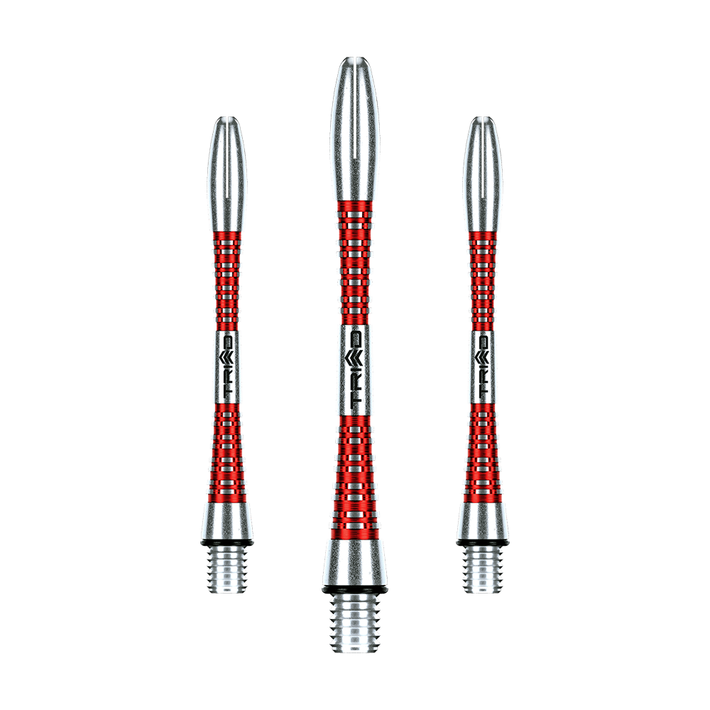 Winmau Triad Aluminium Shafts - Rot Winmau Triad Aluminium Shafts - Rot