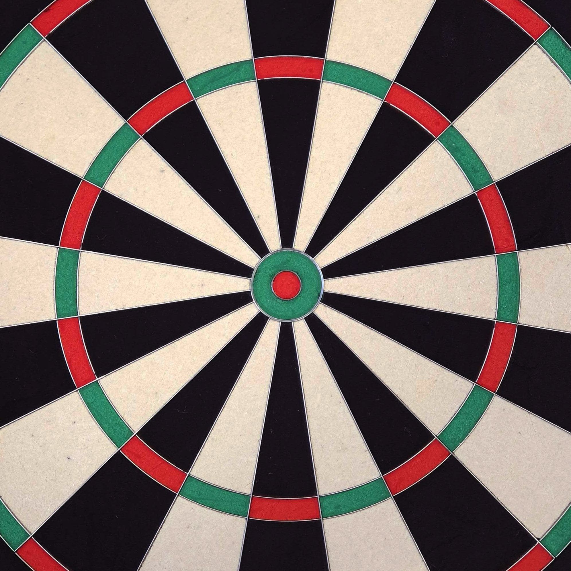 Target TOR Steeldartboard Noch ein Target TOR Steeldartboard wird gezeigt. Die Segmente und Markierungen sind klar definiert.