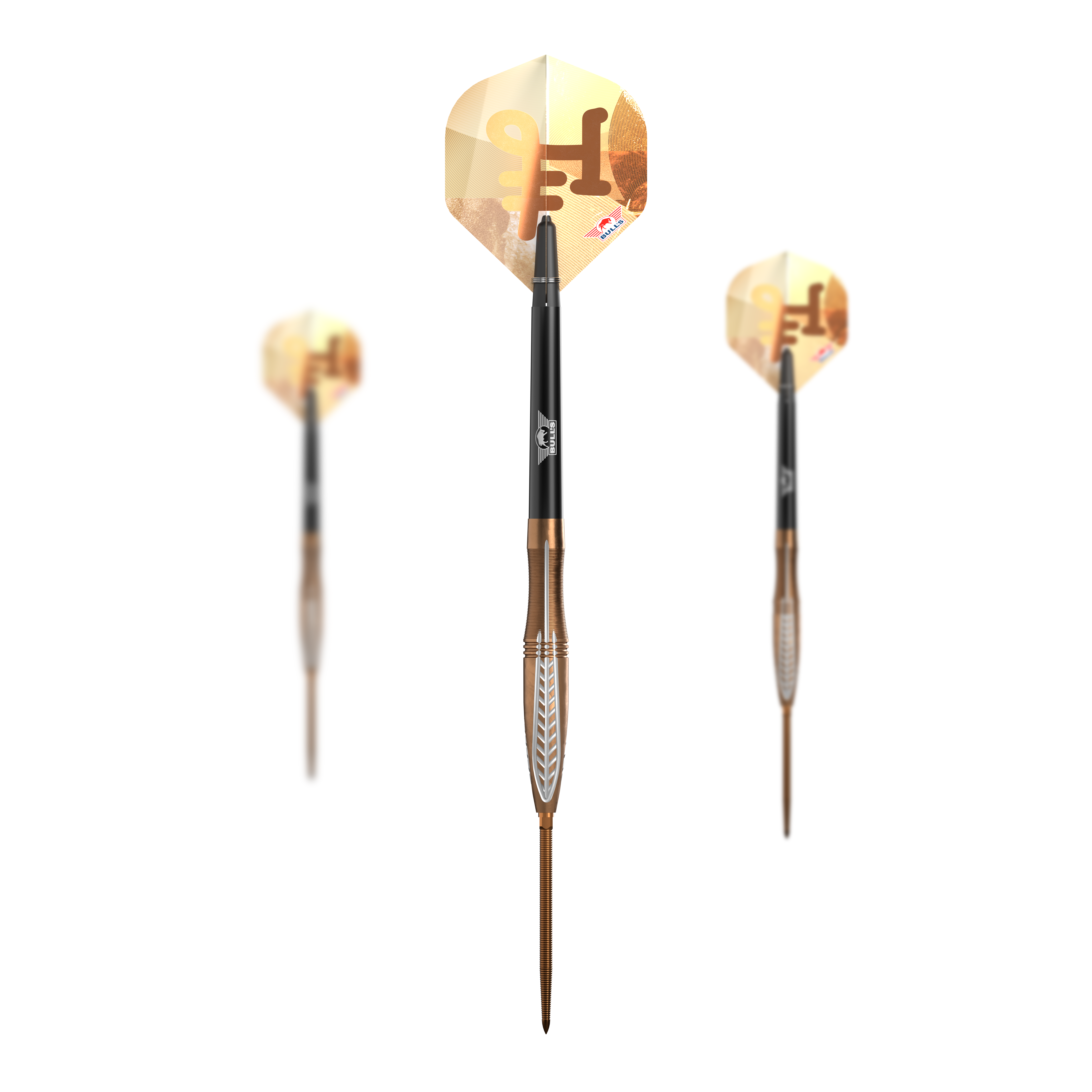 Bulls NL Bronzo Flux Convertible Point Steeldarts Bulls NL Bronzo Flux Convertible Point Steeldarts