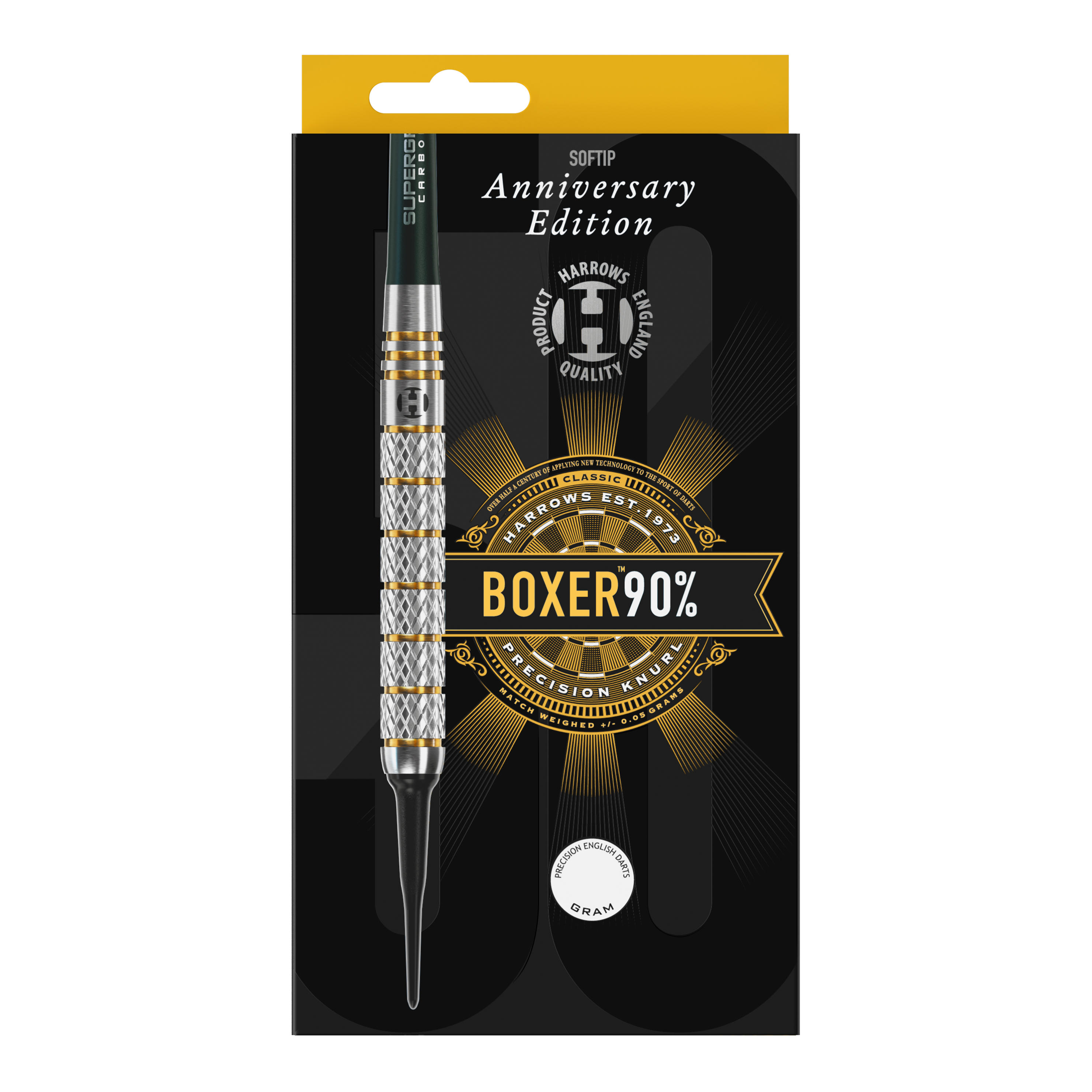 Harrows Anniversary Edition Boxer Parallel Softdarts - 18g