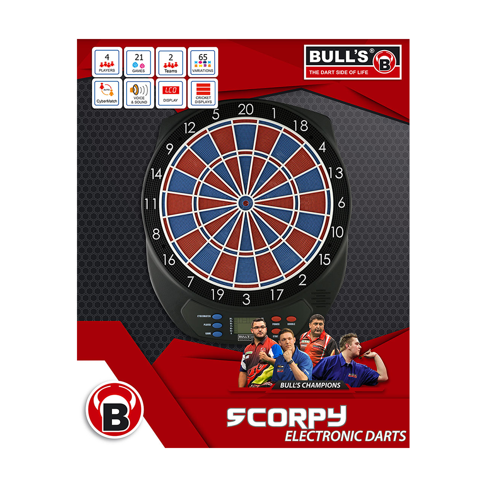 Bulls Scorpy Elektronik Dartboard