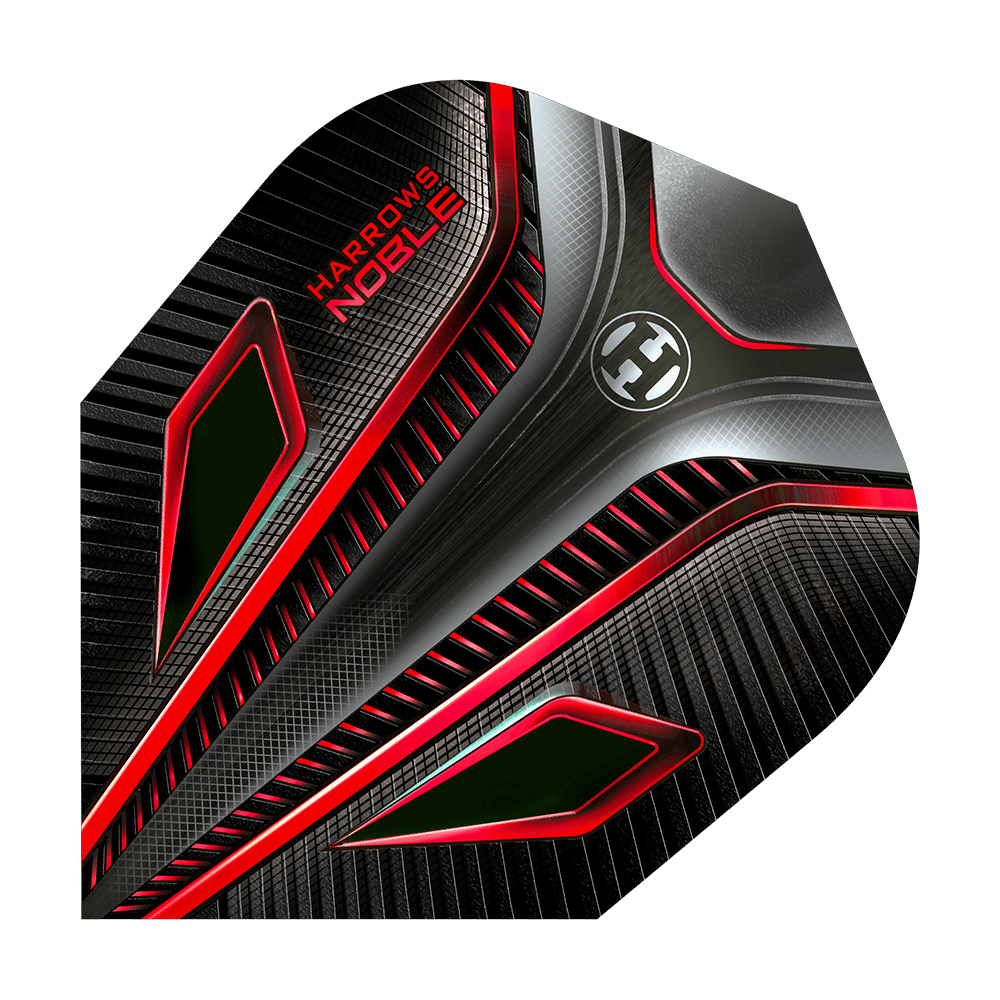 Harrows Noble Red Standard Flights Harrows Noble Red Standard Flights