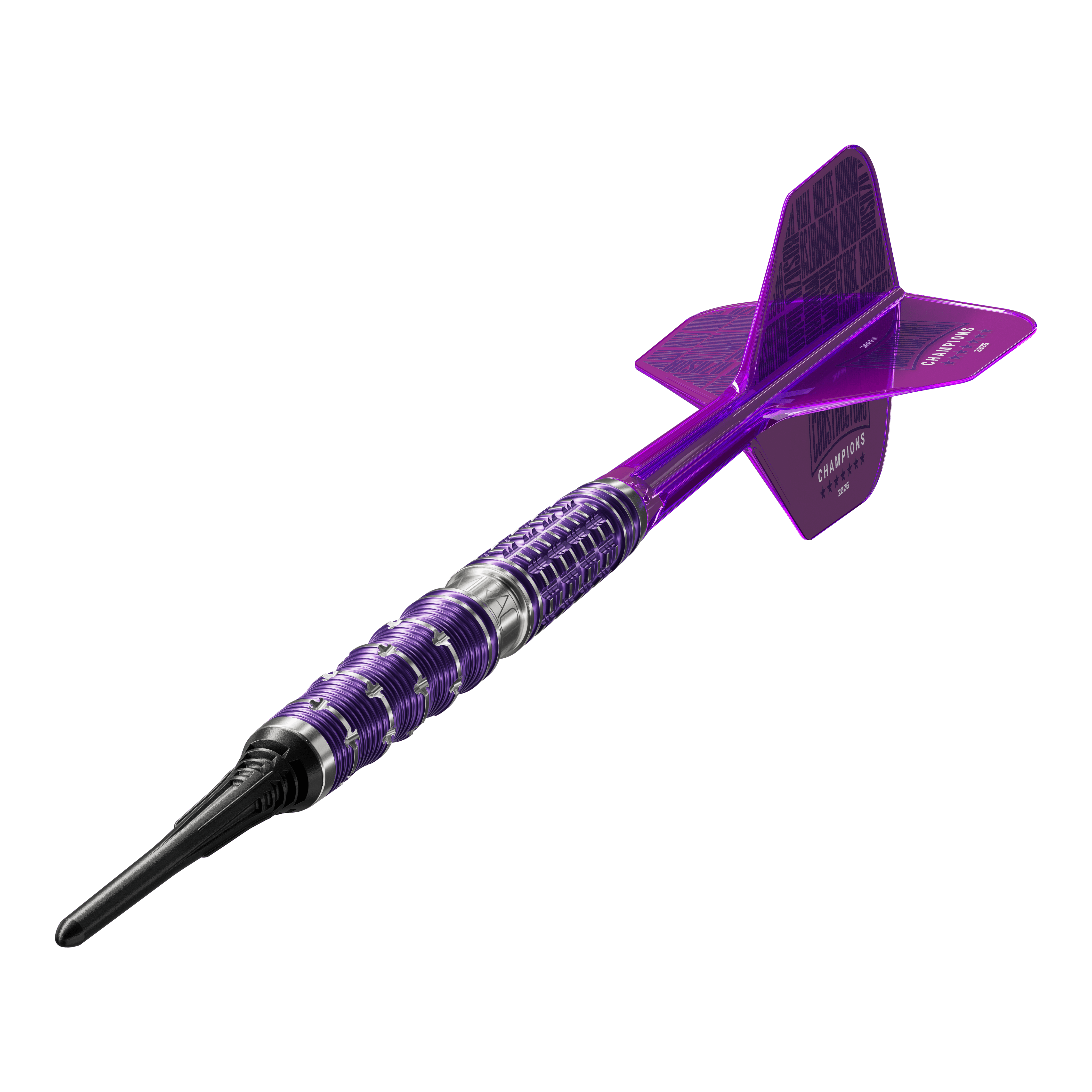 Das Bild präsentiert die Target Japan The Miracle GEN7 Constructors Champions Limited Darts - 21,5g noch einmal deutlich. Man erkennt die hochwertige Verarbeitung und das auffällige Design.