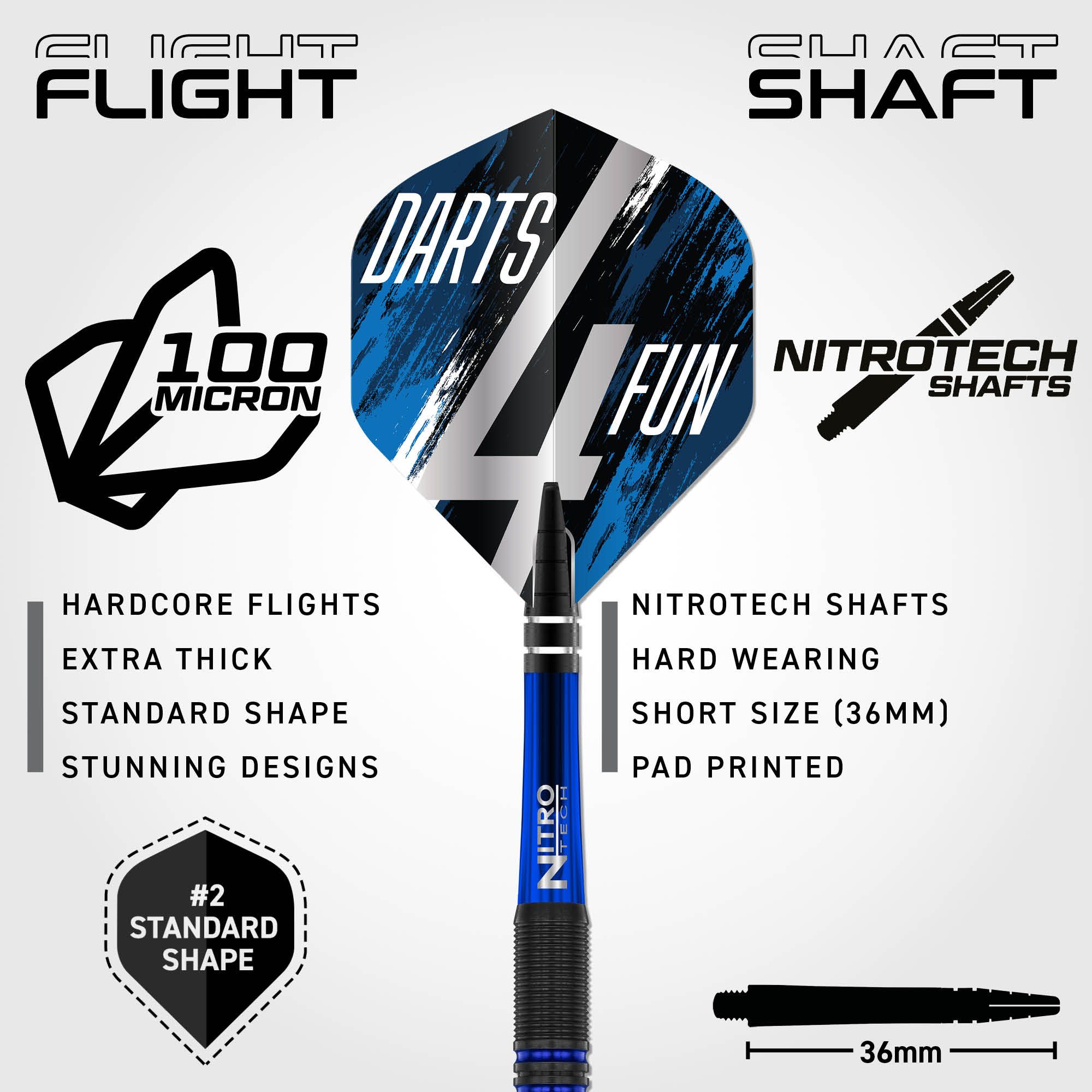 Dieses Bild zeigt Red Dragon David Williams V1 Steeldarts - 23g. Sie eignen sich perfekt für professionelle Dartspieler.
