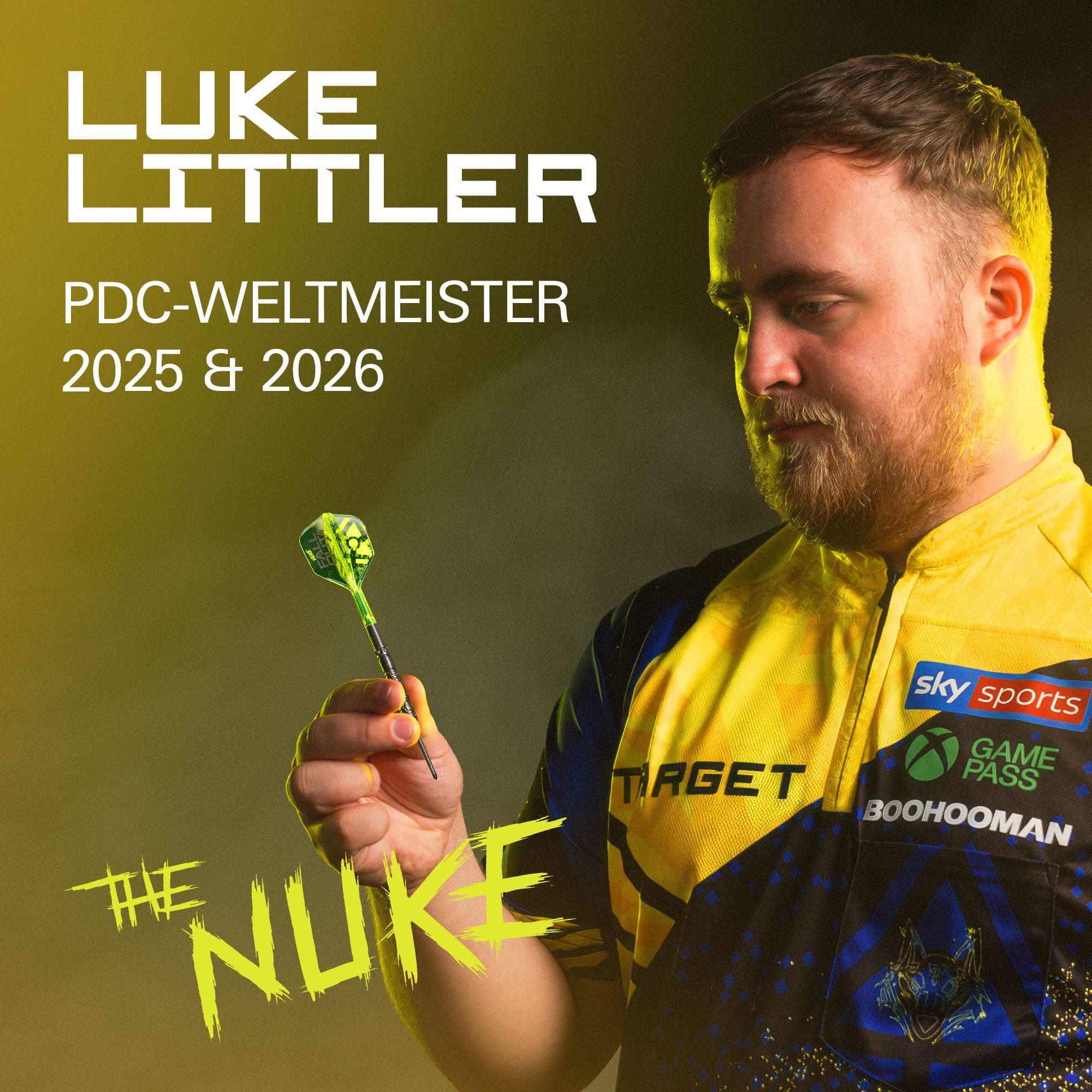 Target K-Flex Luke Littler Fallout No6 Flights