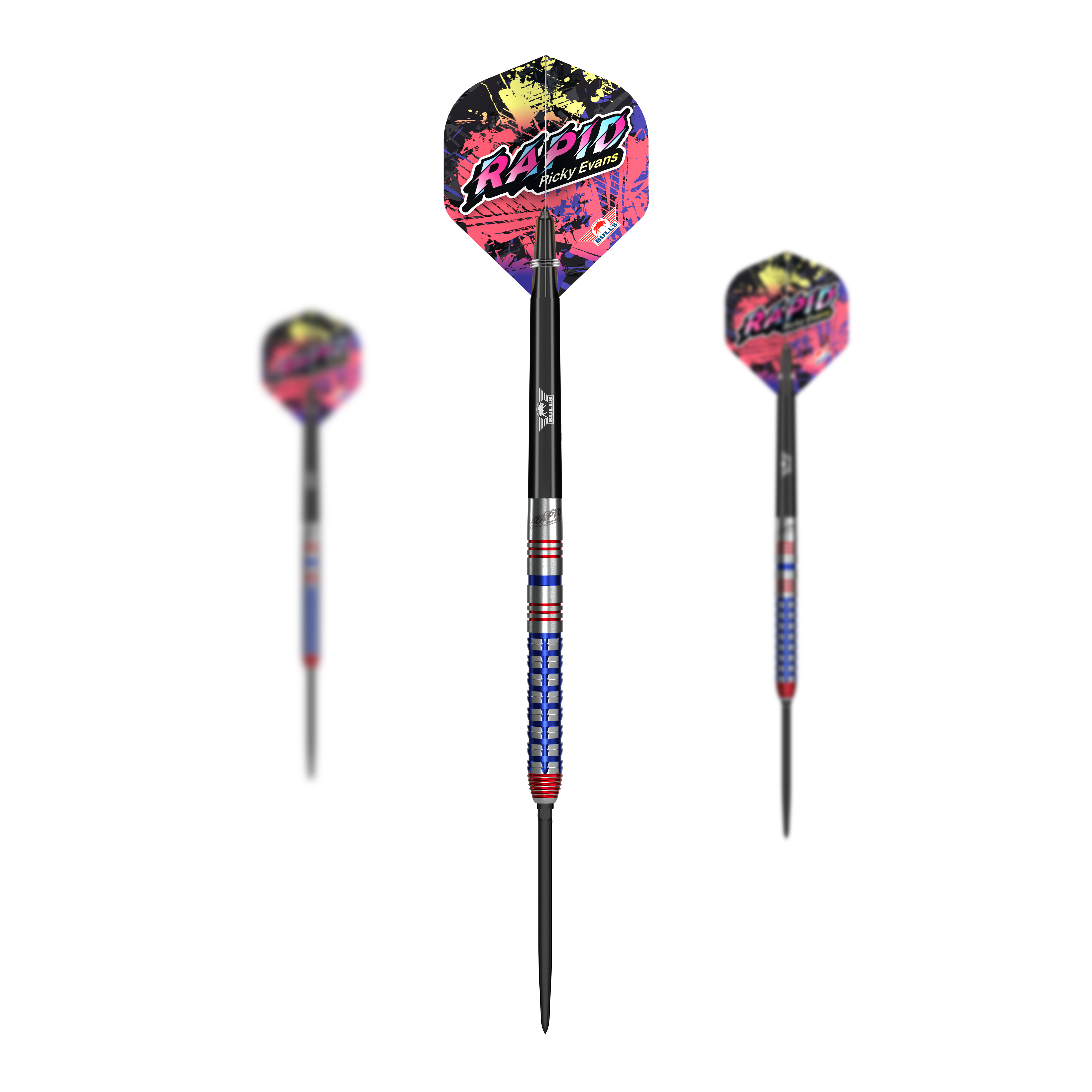 Bulls NL Ricky Evans Rapid Convertible Point Steeldarts Bulls NL Ricky Evans Rapid Convertible Point Steeldarts