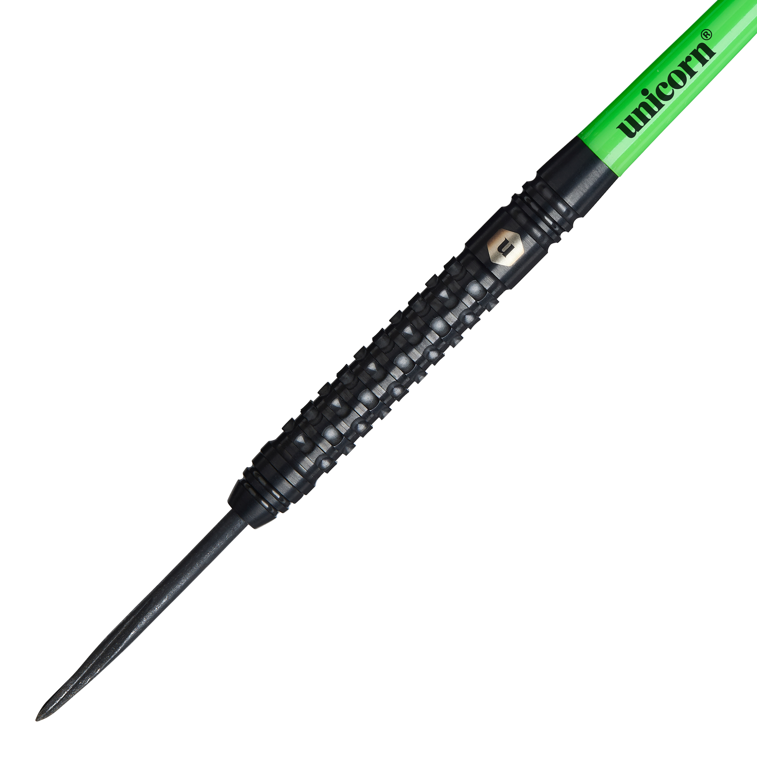 Unicorn Wraith Steeldarts Unicorn Wraith Steeldarts sind als Set angeordnet. Die Barrels sind auffällig gestaltet.