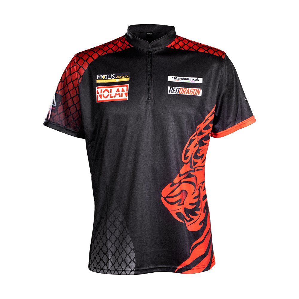 Red Dragon Jonny Clayton Tour Dartshirt