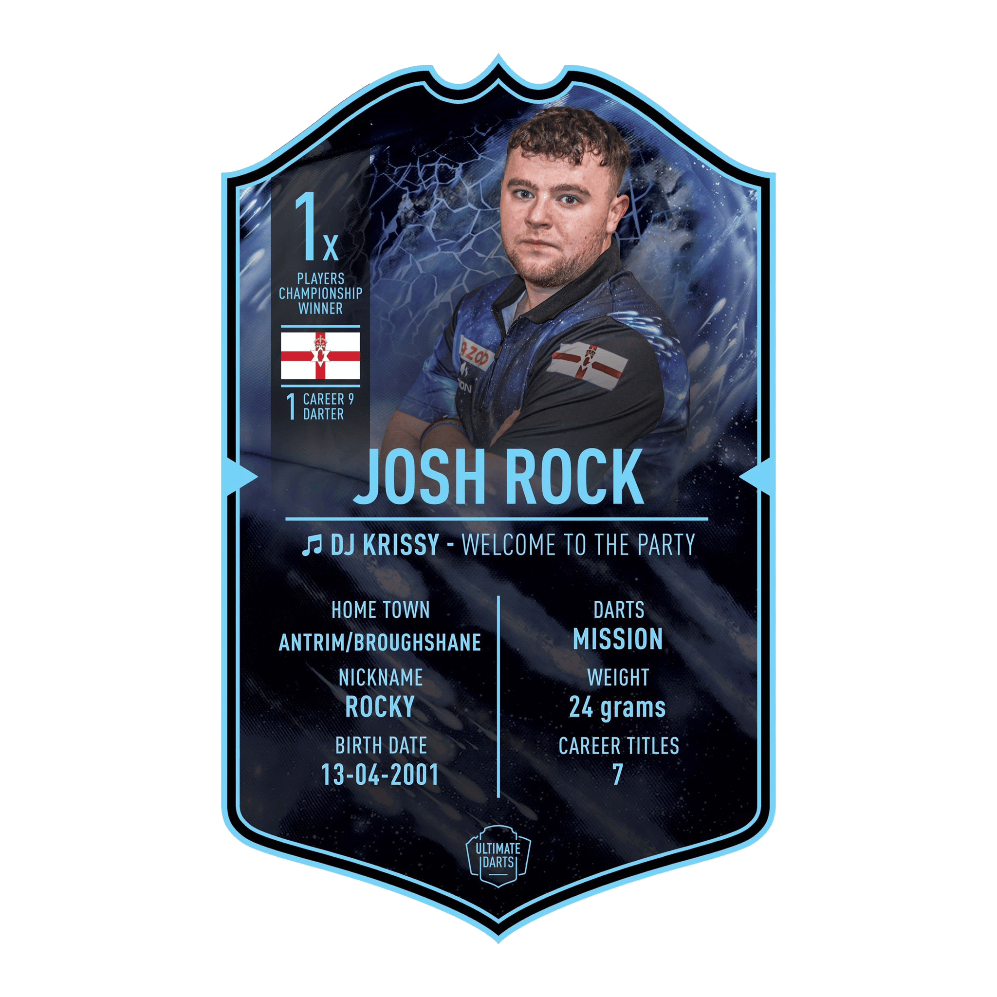 Ultimate Darts Card - Josh Rock