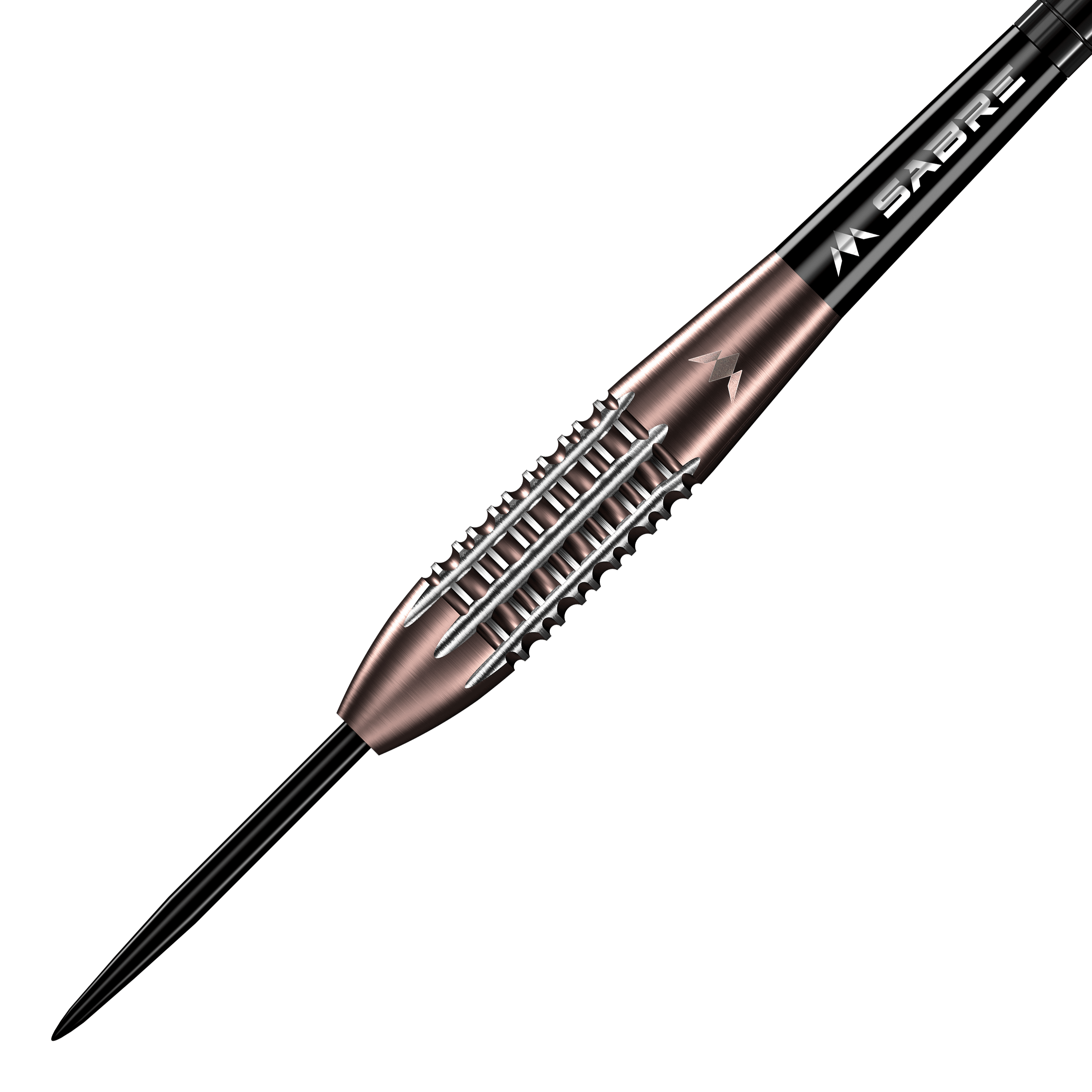 Mission Arkitekt Bronze Silika PVD Steeldarts - 23,5g Das Bild zeigt die Mission Arkitekt Bronze Silika PVD Steeldarts mit einem Gewicht von 23,5g. Die Steeldarts haben ein elegantes Bronze-Design.