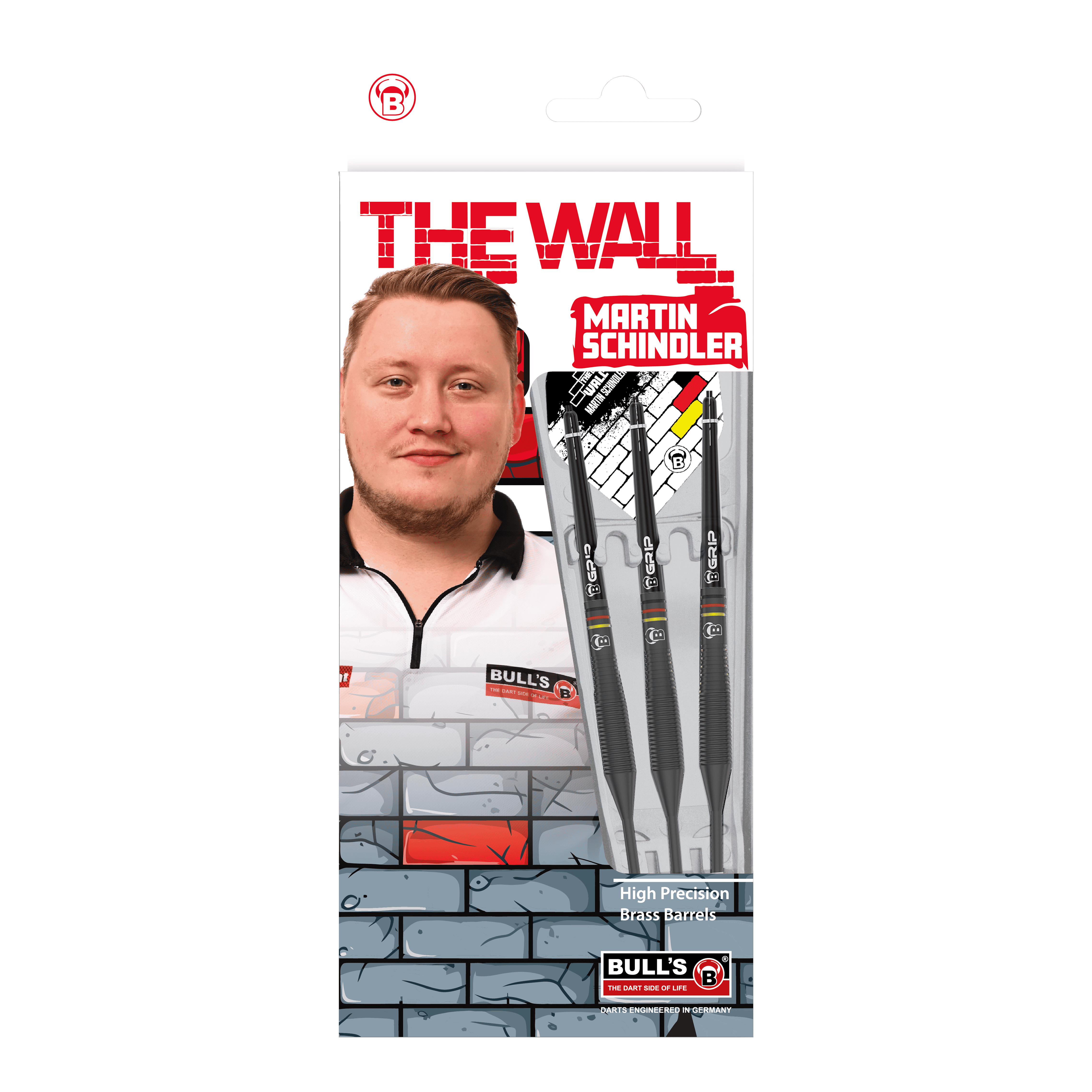 Bulls Martin Schindler The Wall Black Brass Steeldarts