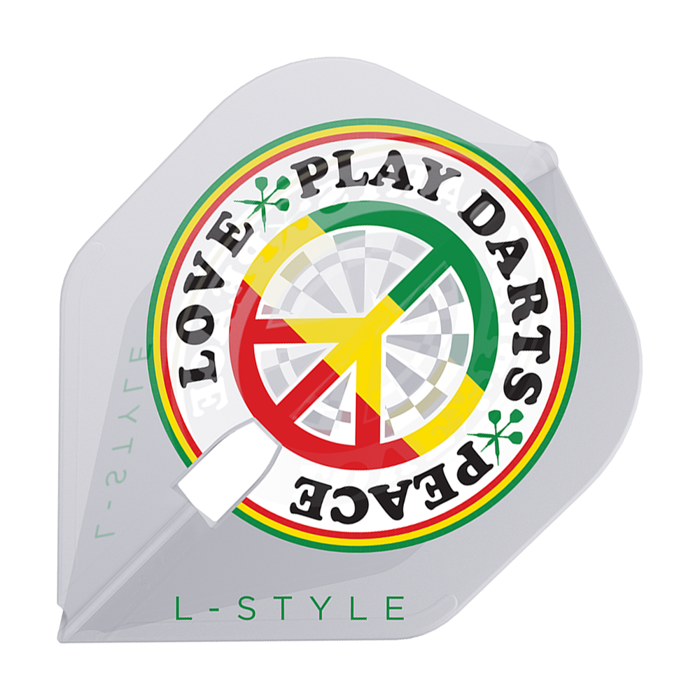 L-Style Deta Hedman V4 Clear White L1PRO Flights L-Style Deta Hedman V4 Clear White L1PRO Flights