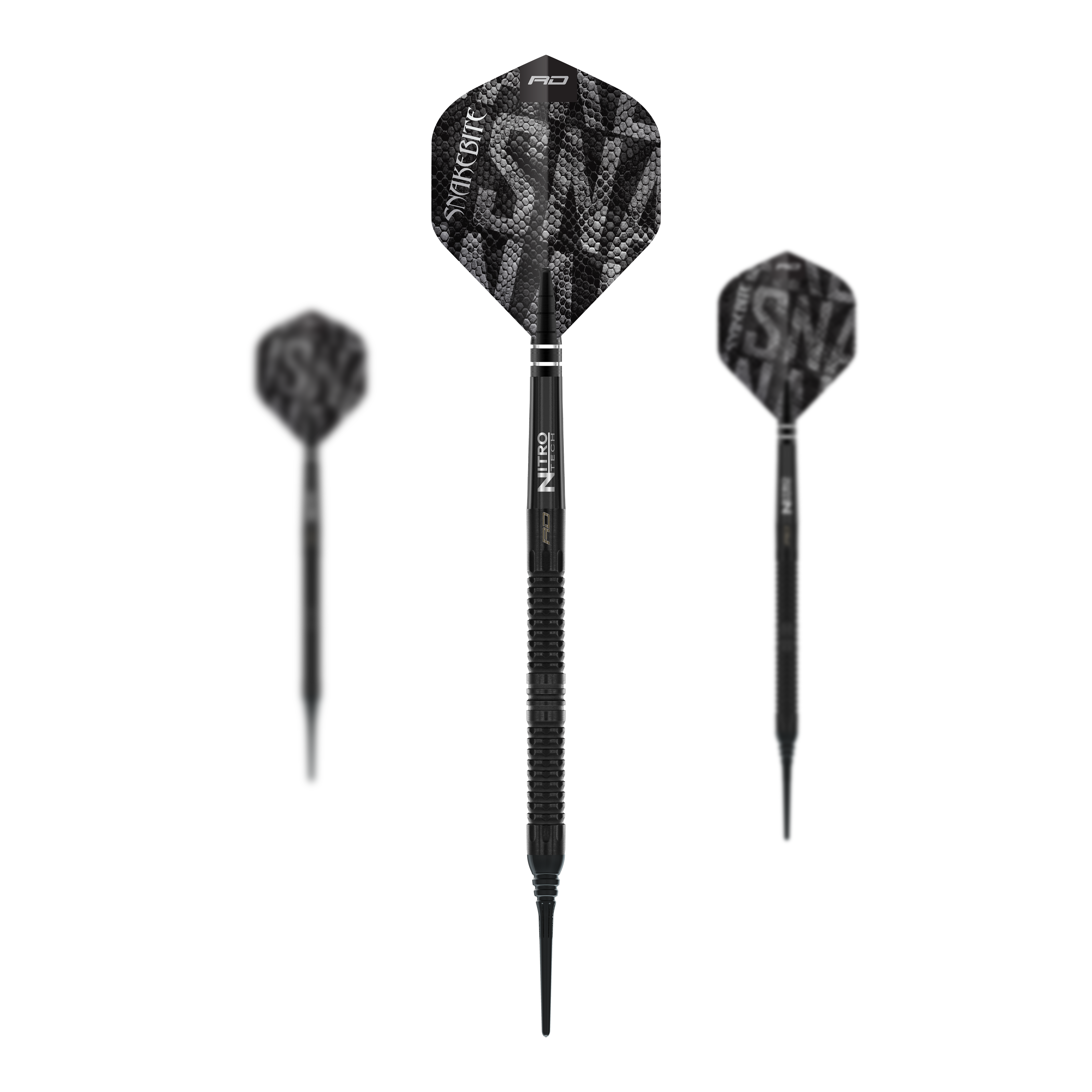 Red Dragon Peter Wright Snakebite Black Mamba Softdarts - 20g Red Dragon Peter Wright Snakebite Black Mamba Softdarts - 20g