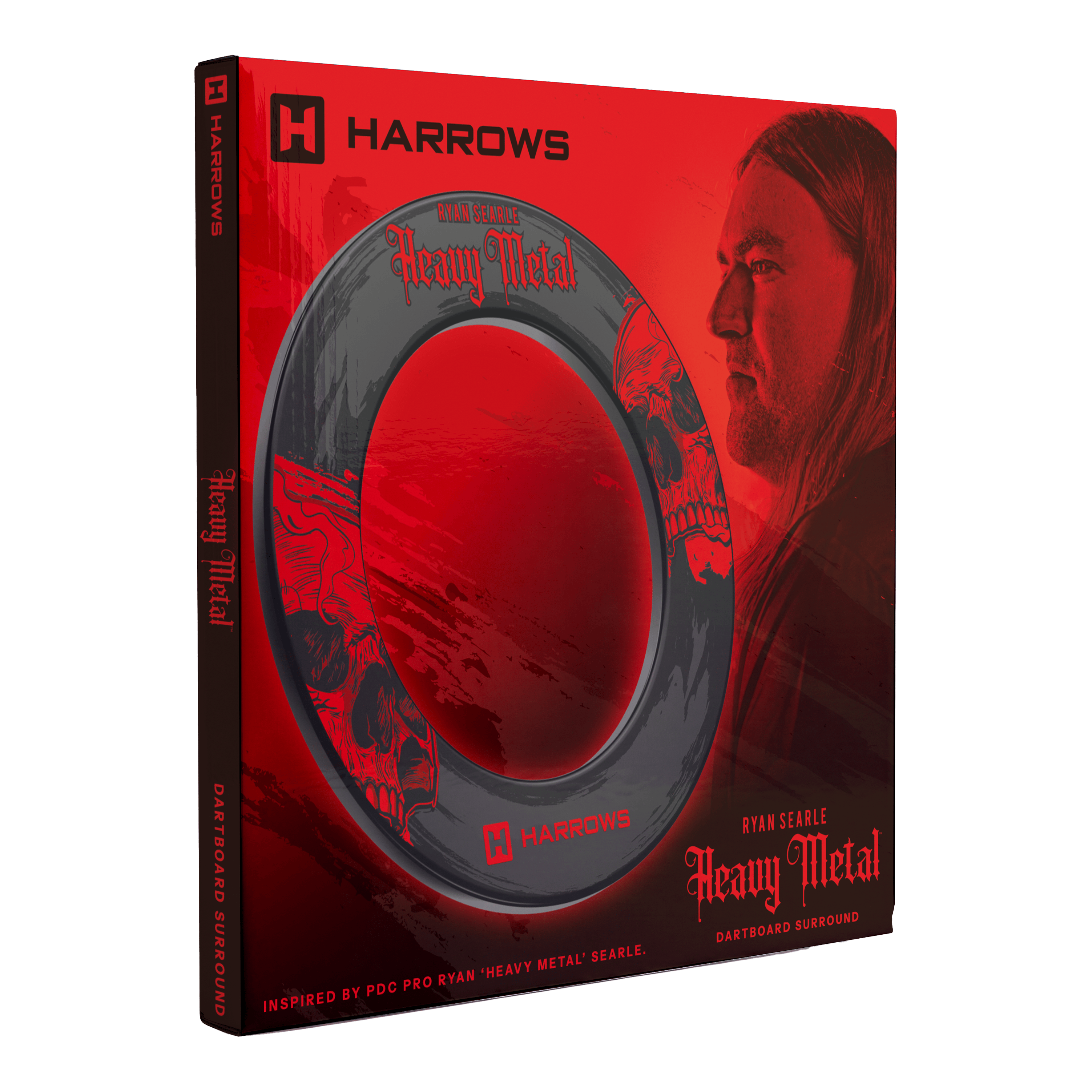 Harrows Ryan Searle Heavy Metal Surround ist zu sehen. Der Surround hat eine robuste Ausführung.