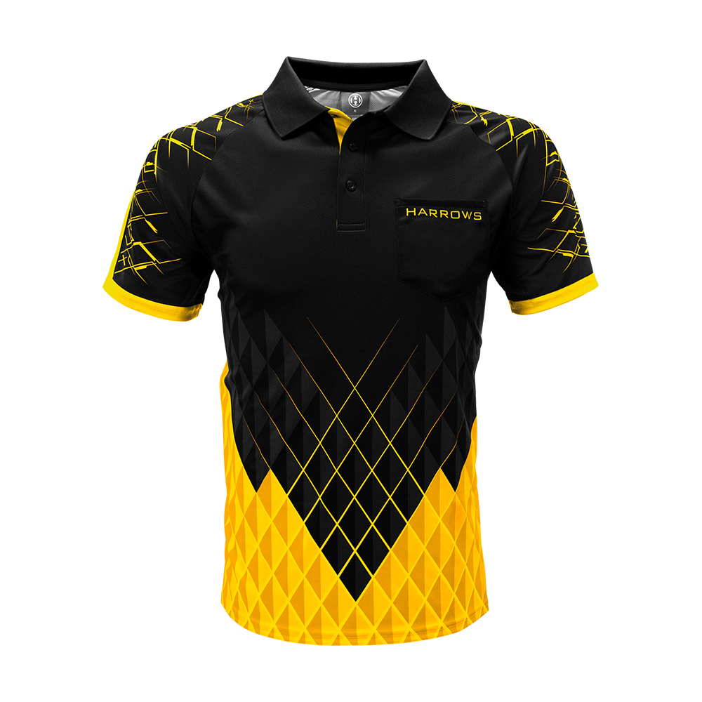 Harrows Paragon Dartshirt - Gelb