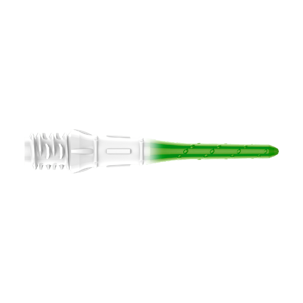 L-Style Premium Lippoint Gradiation Dartspitzen (30er Pack) Dieses Bild zeigt L-Style Premium Lippoint Gradiation Dartspitzen 30er Pack in Forest Green. Die Dartspitzen werden gut sichtbar präsentiert.