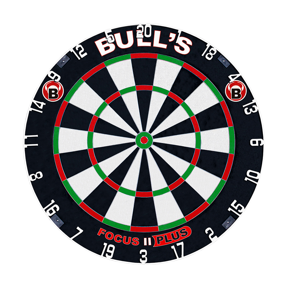 Bulls Focus II Plus Steeldartboard