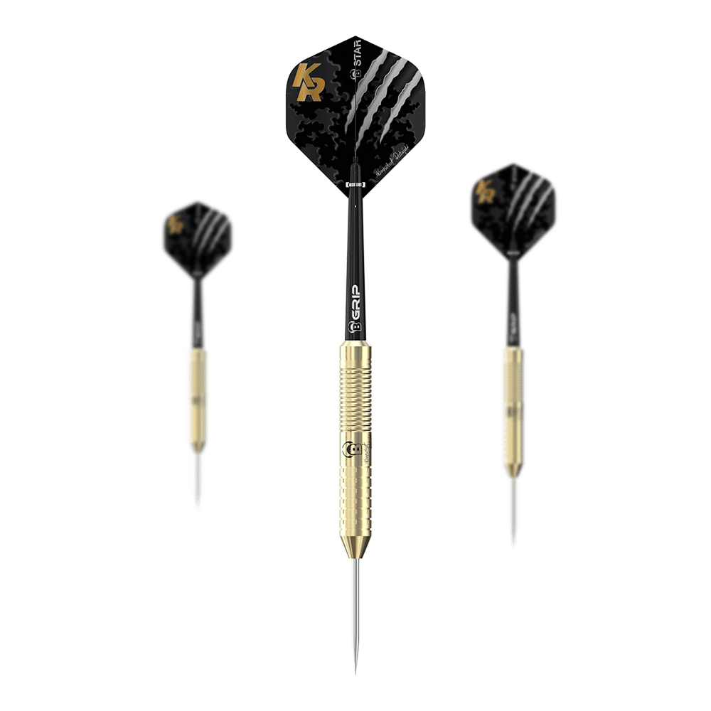 Bulls Krzysztof Ratajski Brass Gold Steeldarts - 22g