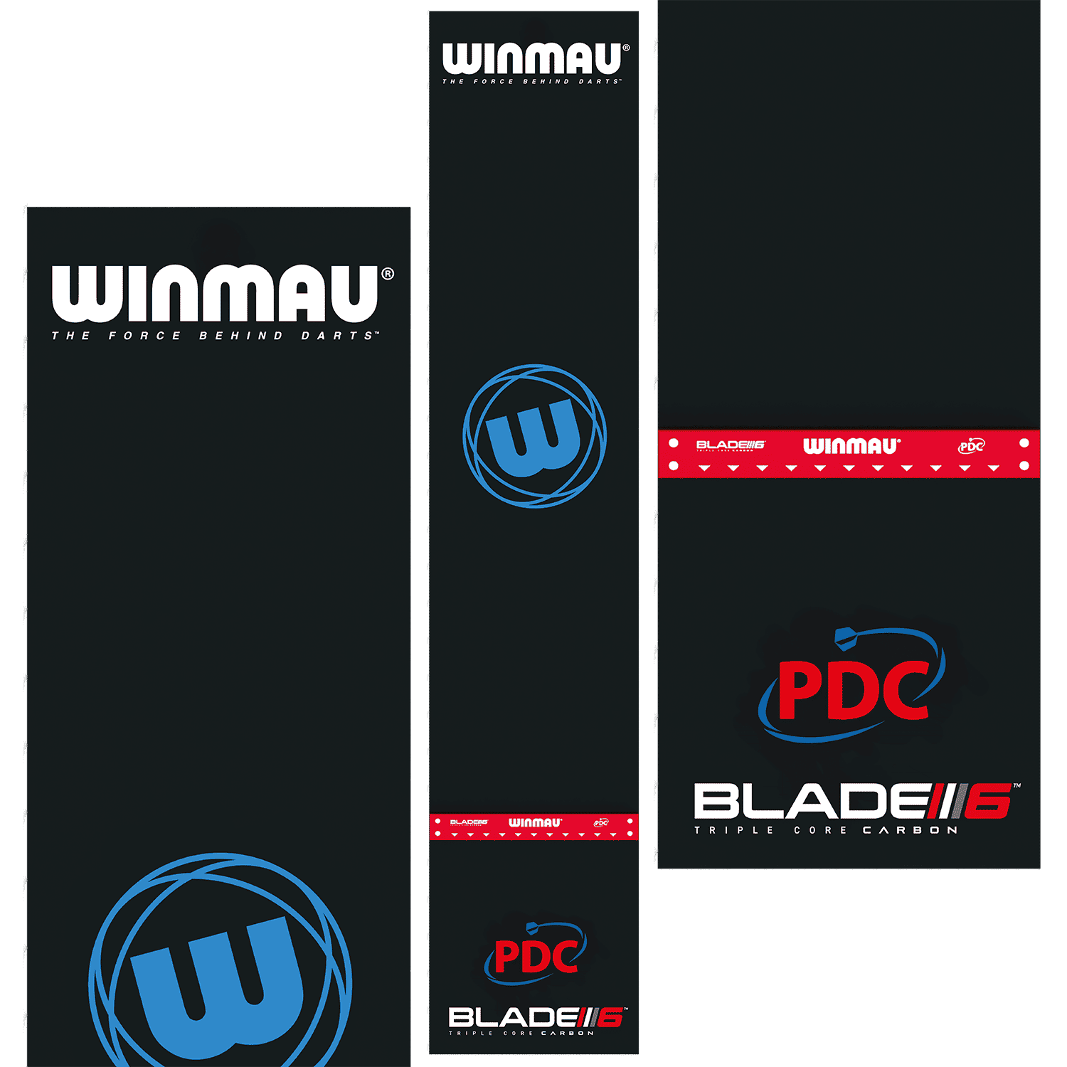 Winmau Pro Zone Precision Blade 6 Dartmatte + Oche