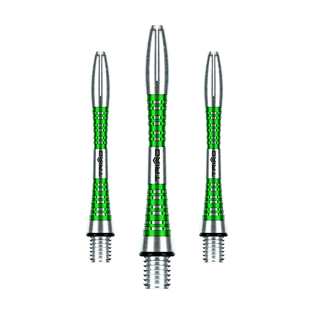 Winmau Triad Aluminium Shafts - Grün