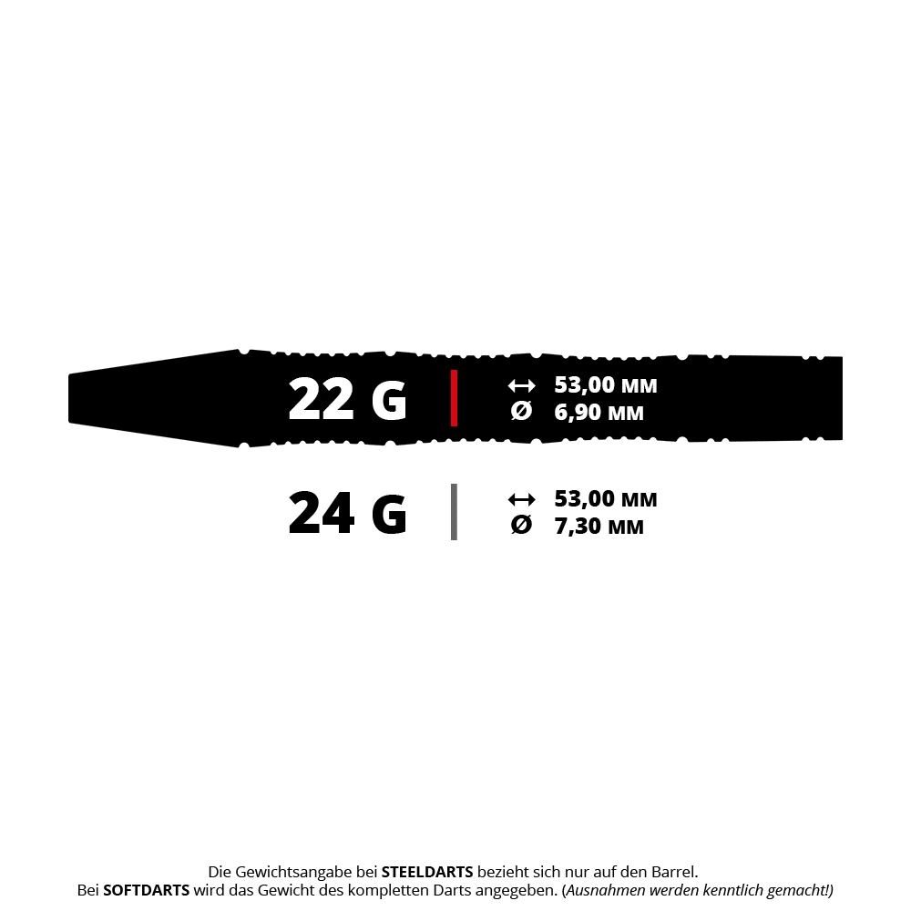 GOAT Ceremony Tungsten Steeldarts