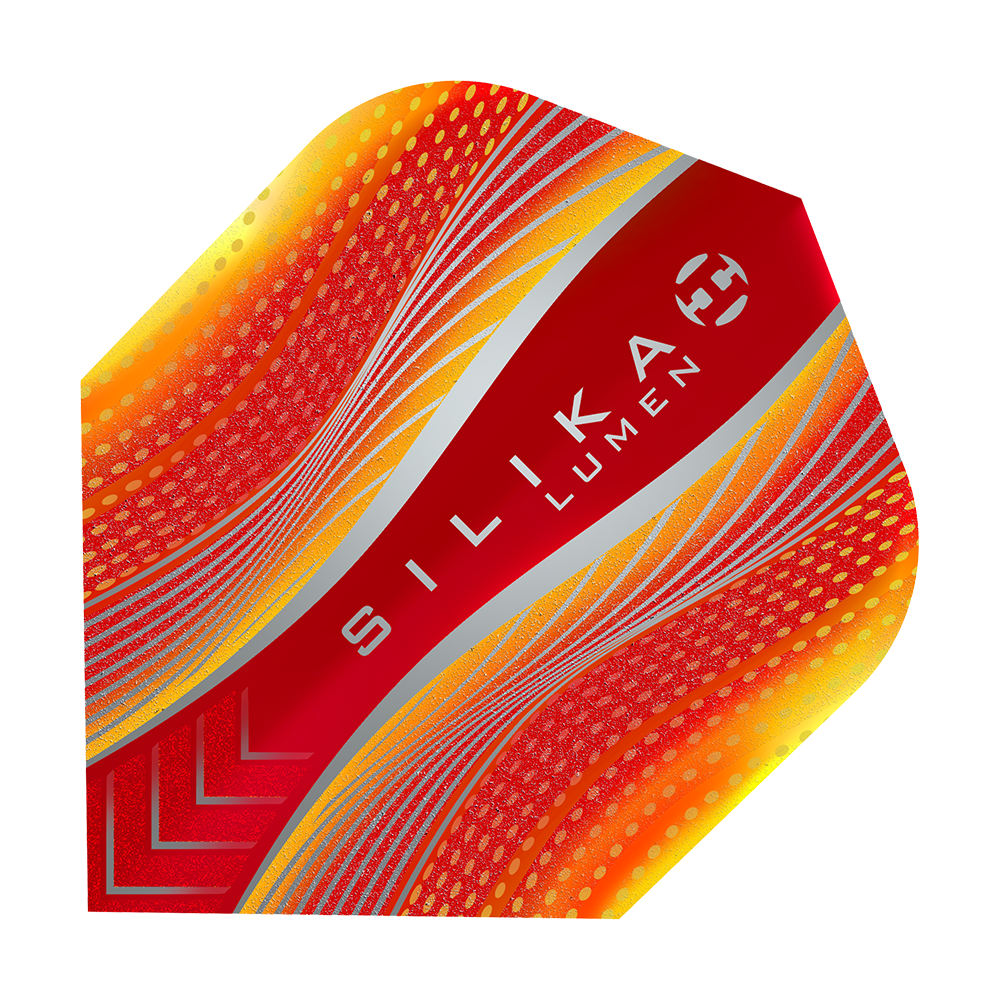 Harrows Silika Lumen Yellow Red No6 Flights Harrows Silika Lumen Yellow Red No6 Flights