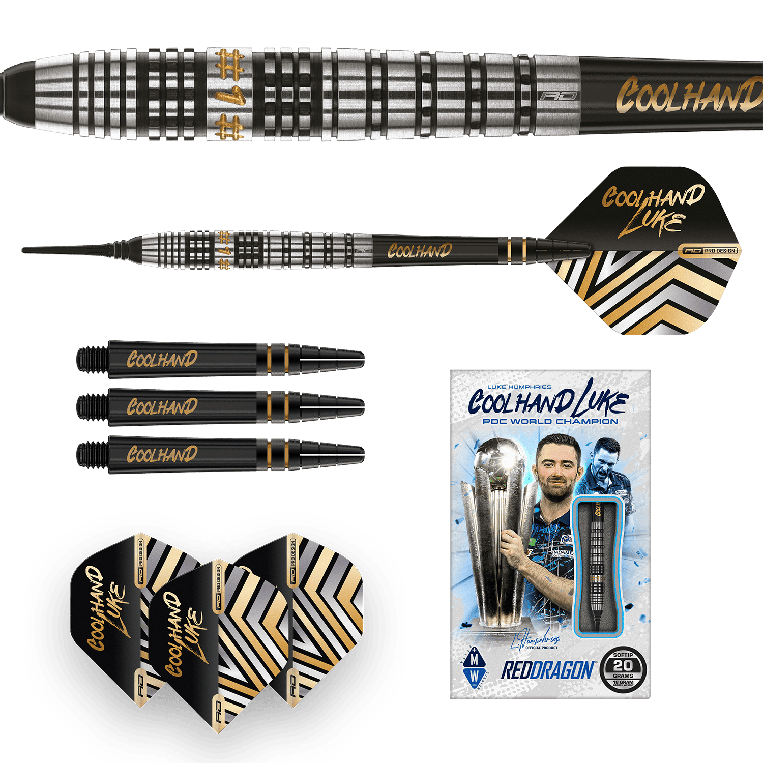 Red Dragon Luke Humphries Prestige Softdarts