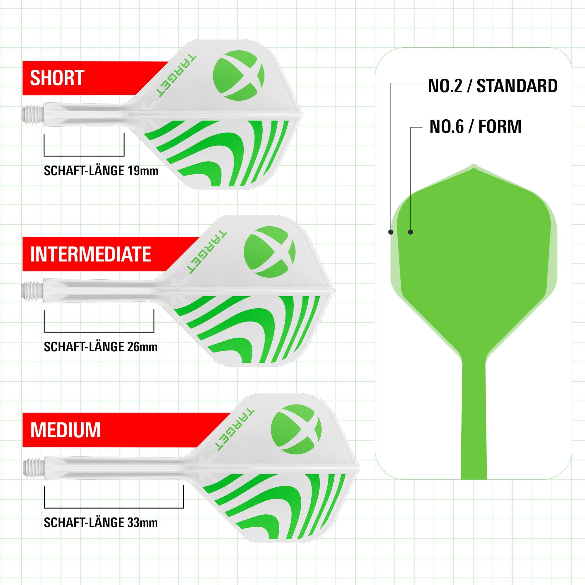Target Xbox K-Flex No6 Flights - Weiß Abgebildet ist das Produkt Target Xbox K-Flex No6 Flights in Weiß. Es handelt sich um ein Dart-Zubehör.