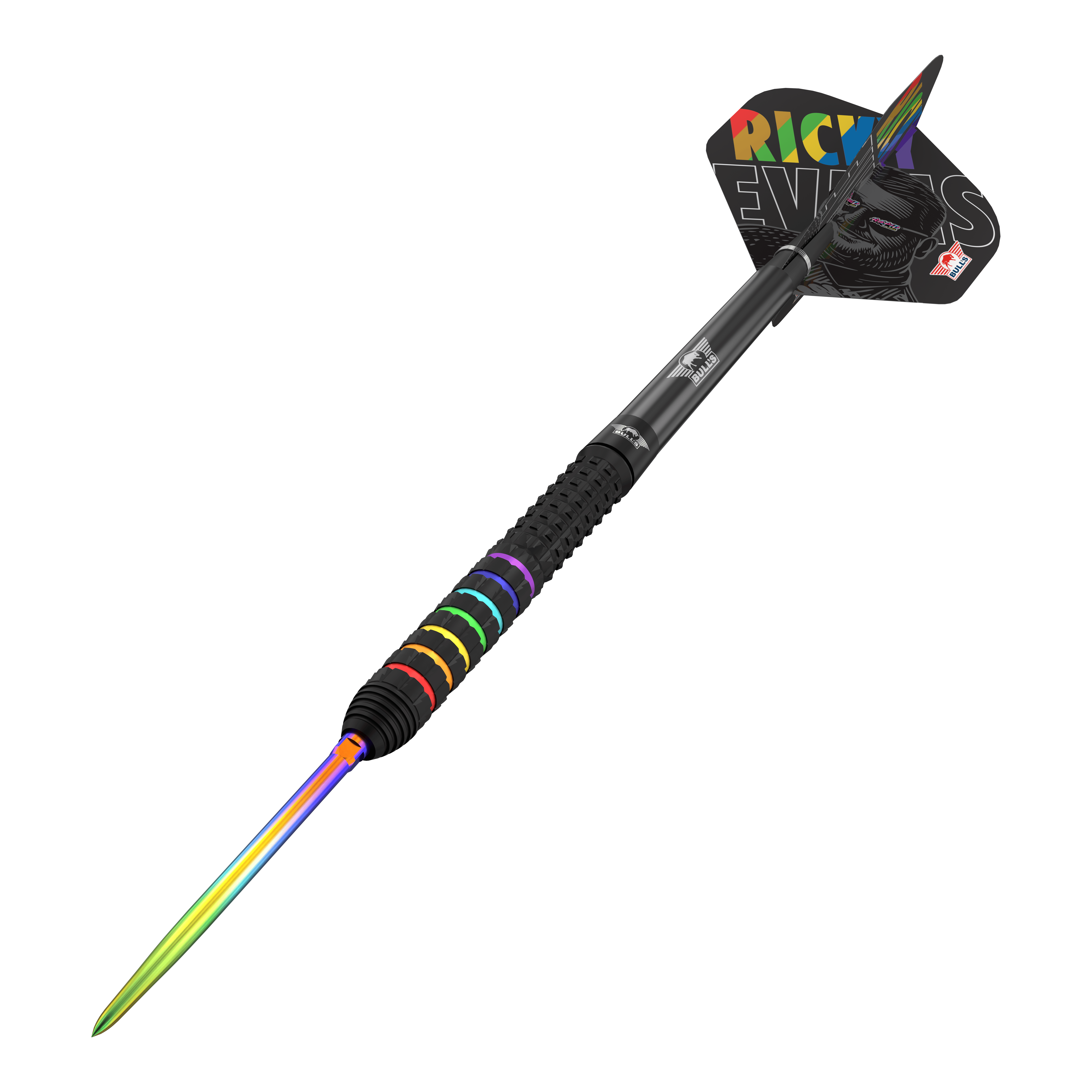 Bulls NL Ricky Evans Rapid 95 Convertible Point Steeldarts Bulls NL Ricky Evans Rapid 95 Convertible Point Steeldarts