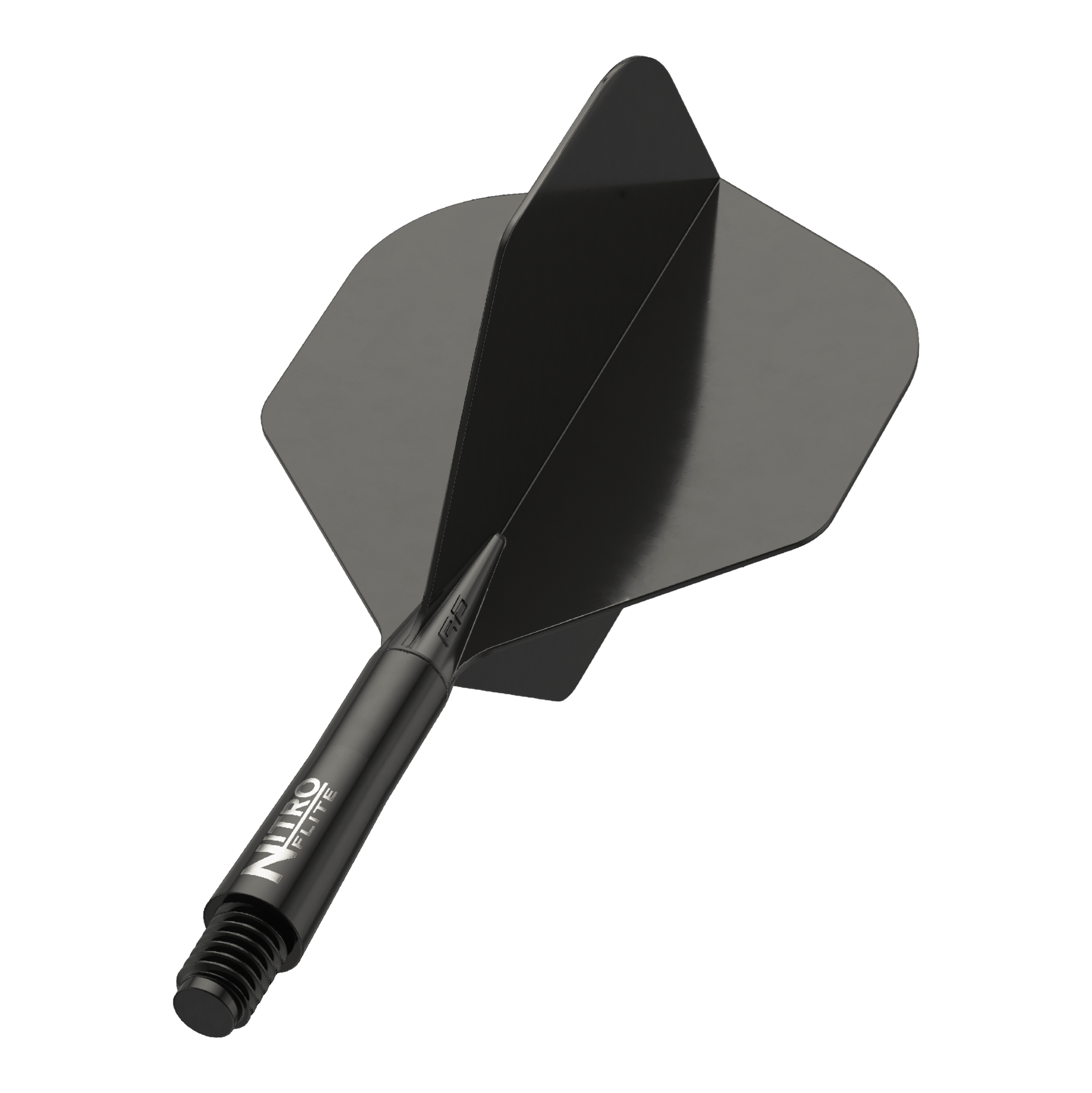 Red Dragon Nitroflite - Black Shaft Black No2 Flights