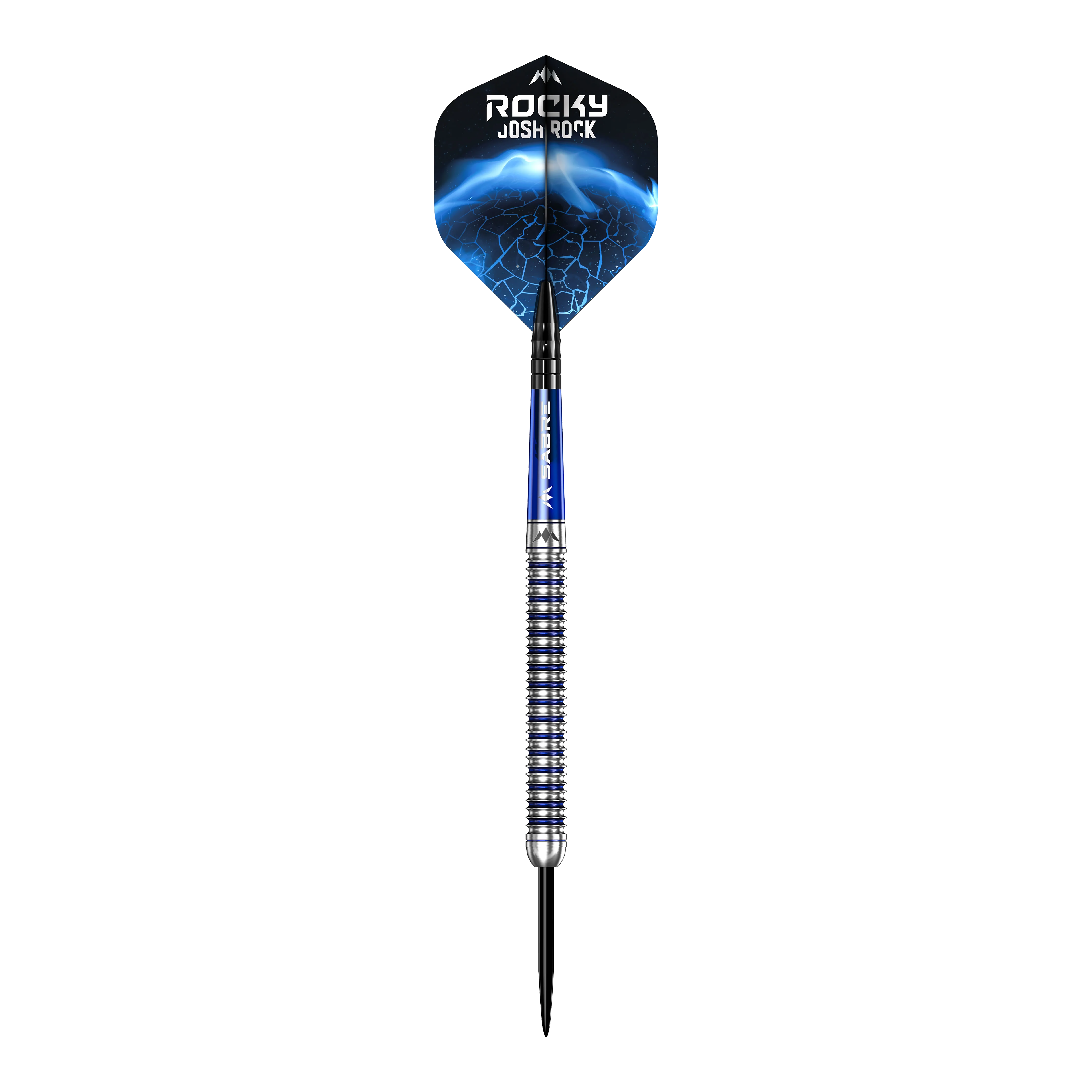 Mission Josh Rock V2 Silver Blue PVD Steeldarts - 24g