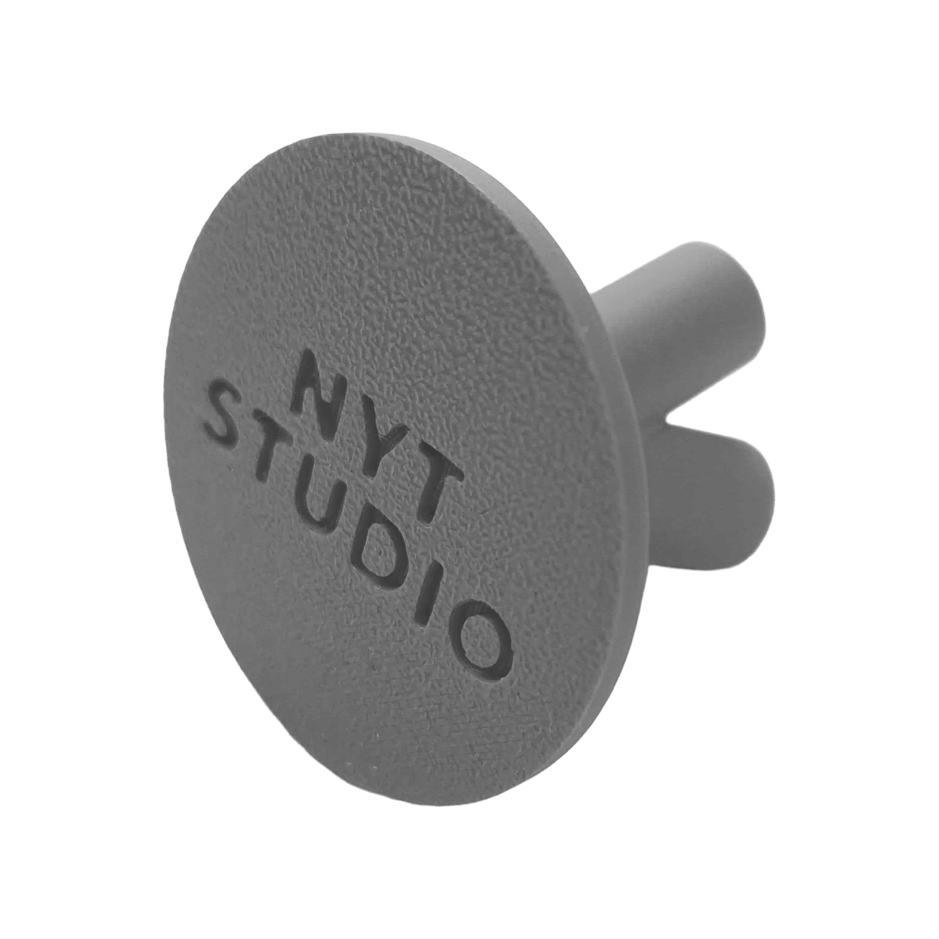 NYT Studio Compact Darthalter Das Bild zeigt einen NYTStudio Compact Darthalter in Grau. Diese Darstellung wurde vom Dateinamen abgeleitet.