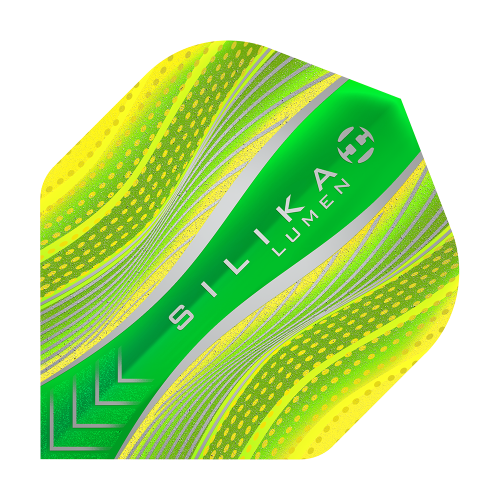 Harrows Silika Lumen Yellow No2 Standard Flights Harrows Silika Lumen Yellow No2 Standard Flights