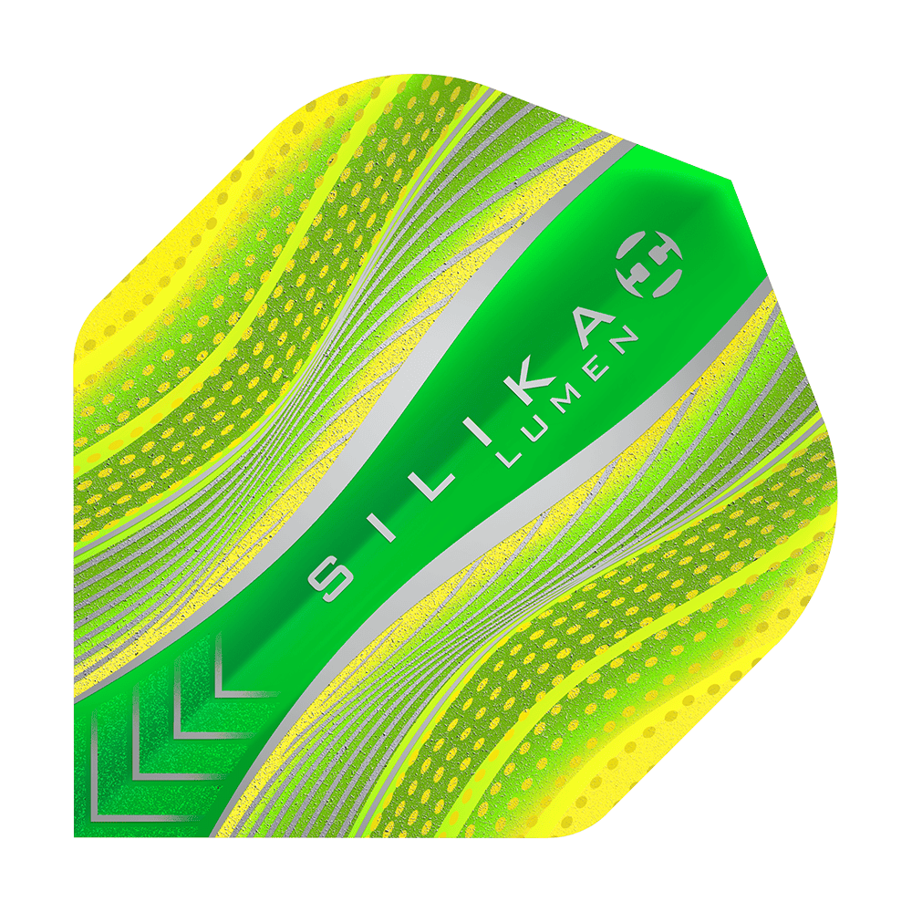 Harrows Silika Lumen Yellow No2 Standard Flights Harrows Silika Lumen Yellow No2 Standard Flights