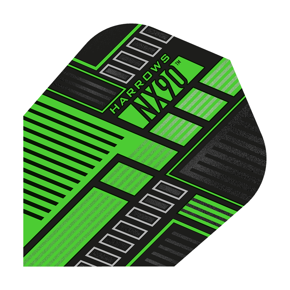 Harrows Prime NX90 Green Flights Harrows Prime NX90 Green Flights