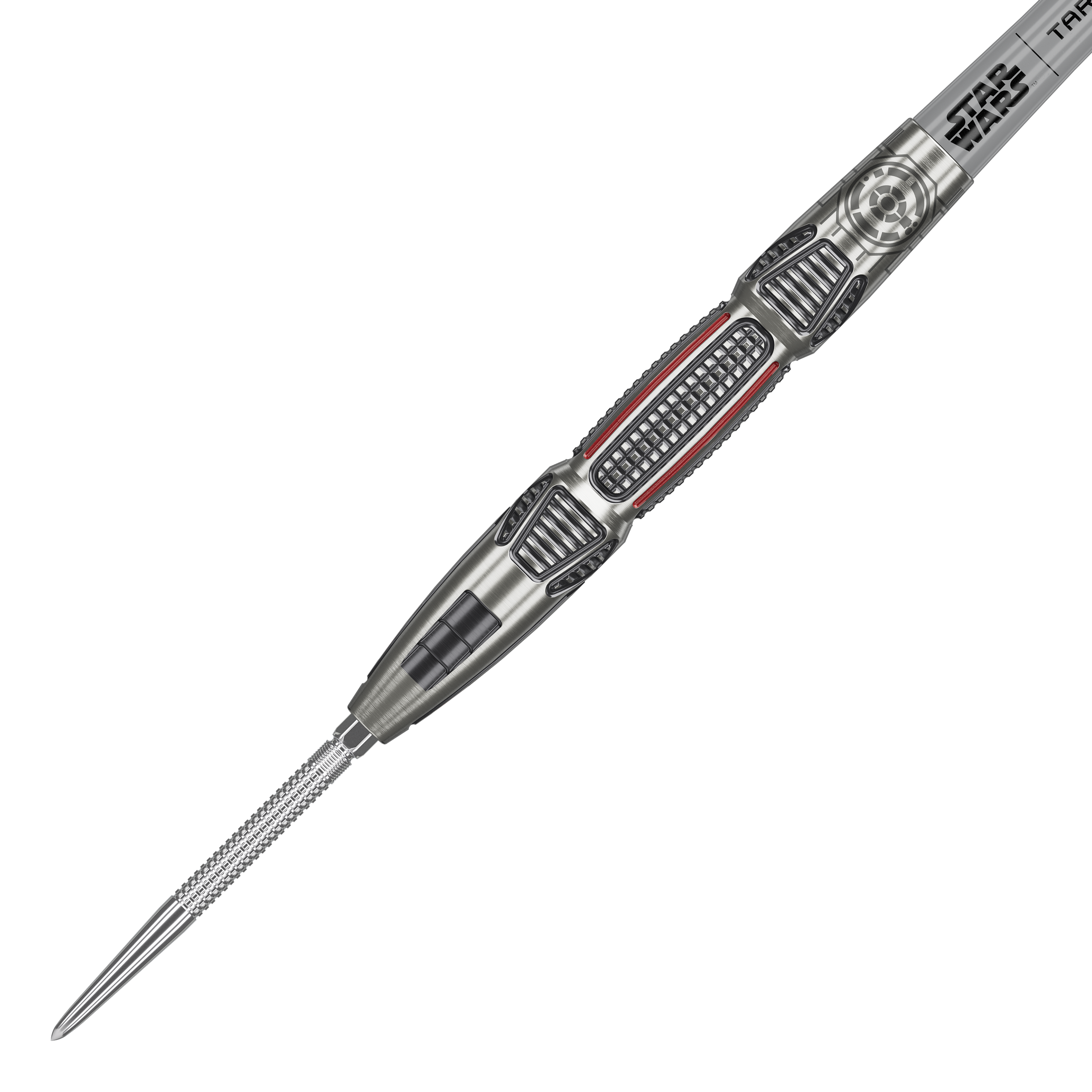 Target Star Wars X-Wing Swiss Point Steeldarts Dieses Bild zeigt die Target Star Wars X-Wing Swiss Point Steeldarts. Die Steeldarts sind speziell für Fans von Star Wars entworfen worden.
