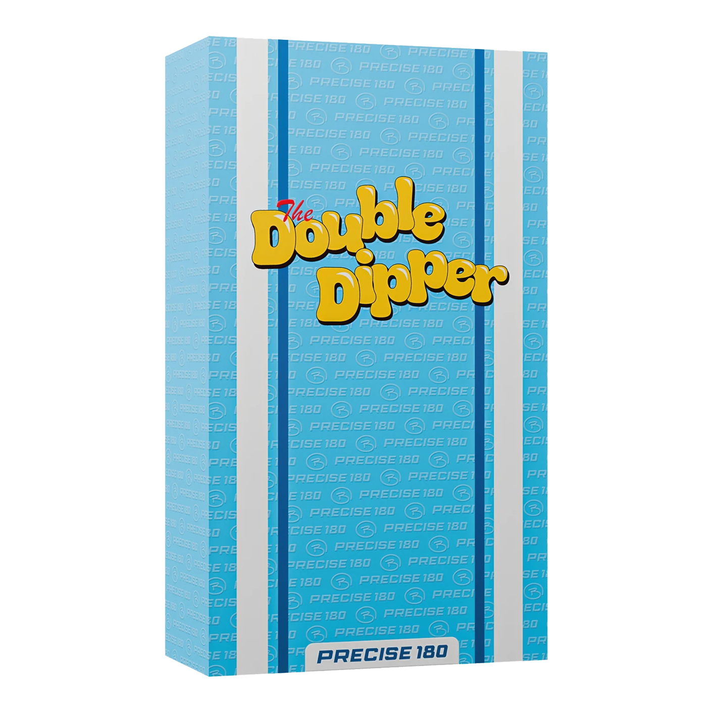 Zu sehen sind Precise 180 Bela Schugmann Double Dipper V1 Steeldarts. Das Produkt steht für Präzision und ein angenehmes Spielgefühl.